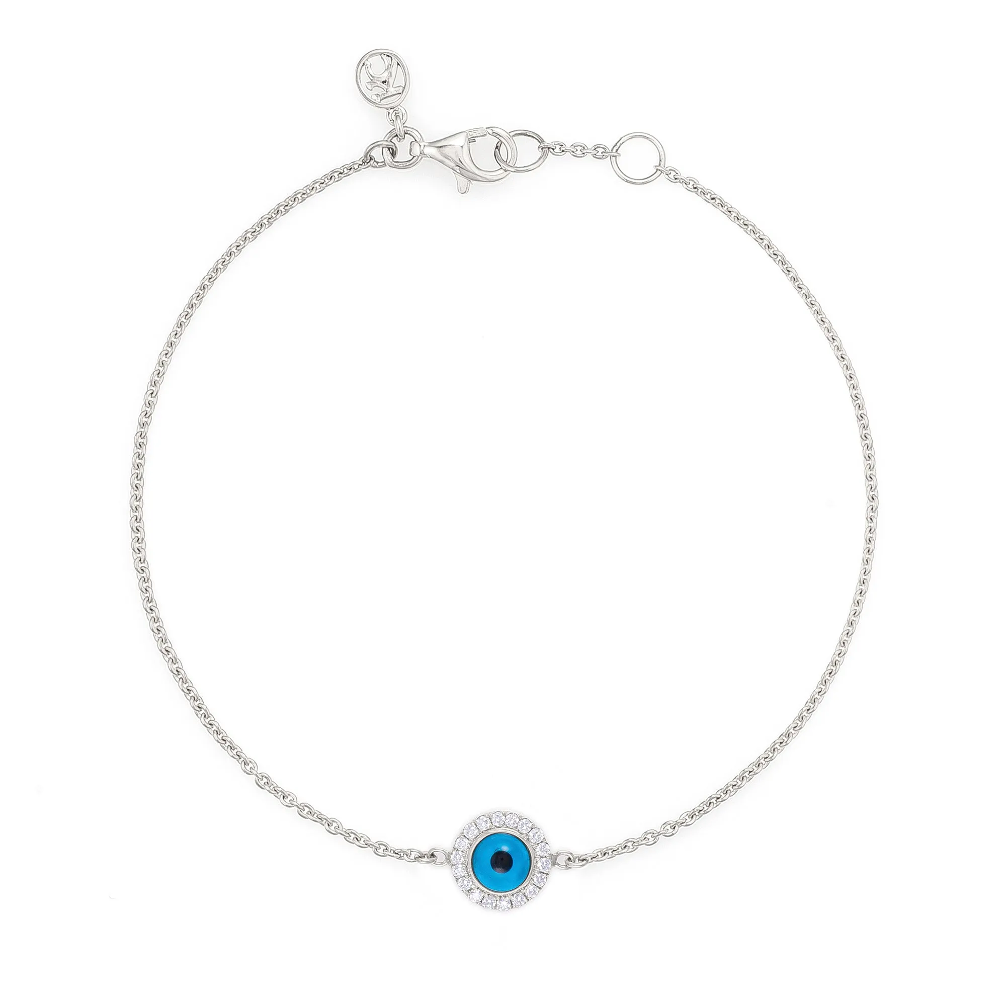 Small Round Diamond Turkish Eye