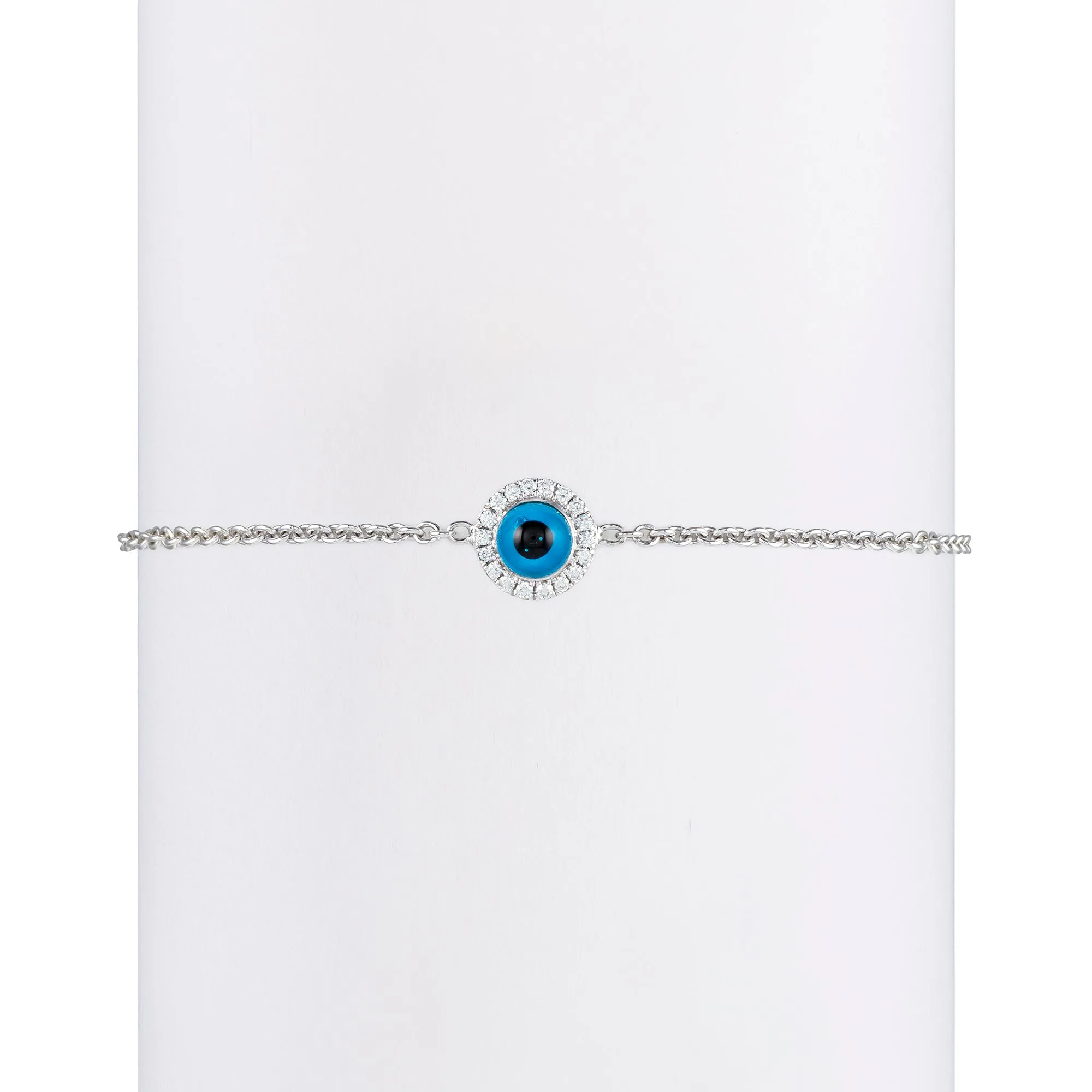 Small Round Diamond Turkish Eye