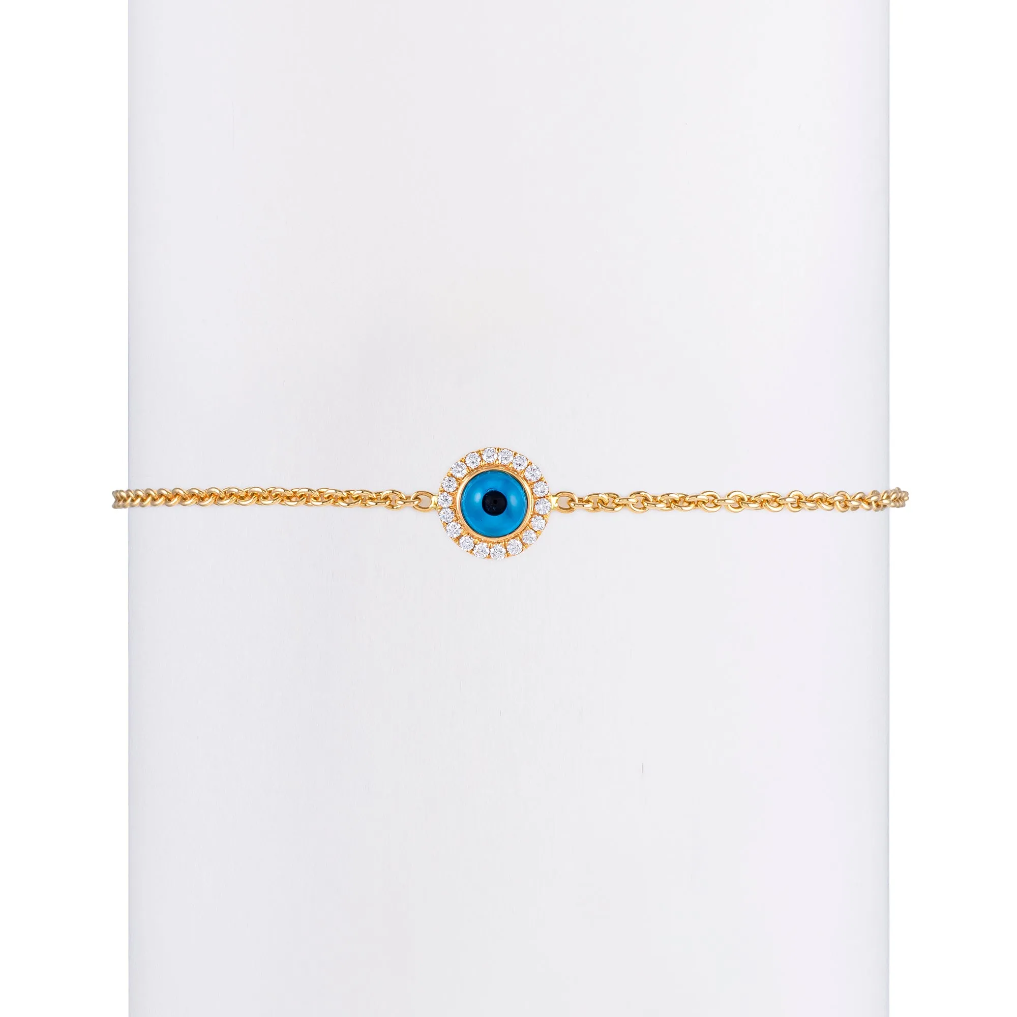 Small Round Diamond Turkish Eye