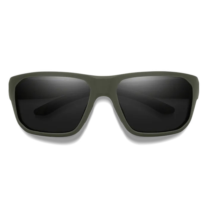 Smith Arvo Sunglass Matte Moss   ChromaPop Polarized Black Lens