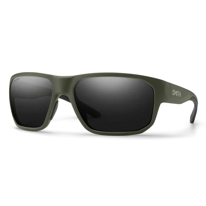 Smith Arvo Sunglass Matte Moss   ChromaPop Polarized Black Lens