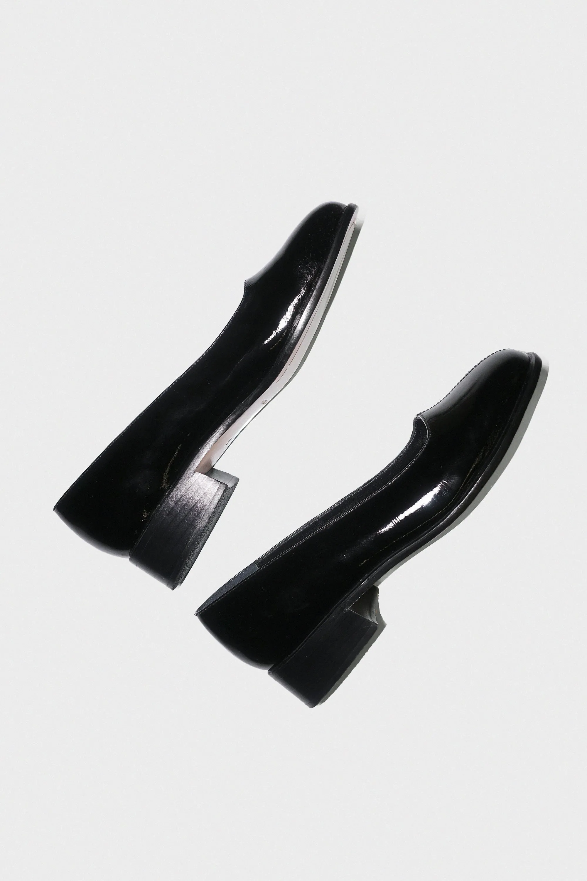 Smoking Sugar Loafer in Black Patent Leather