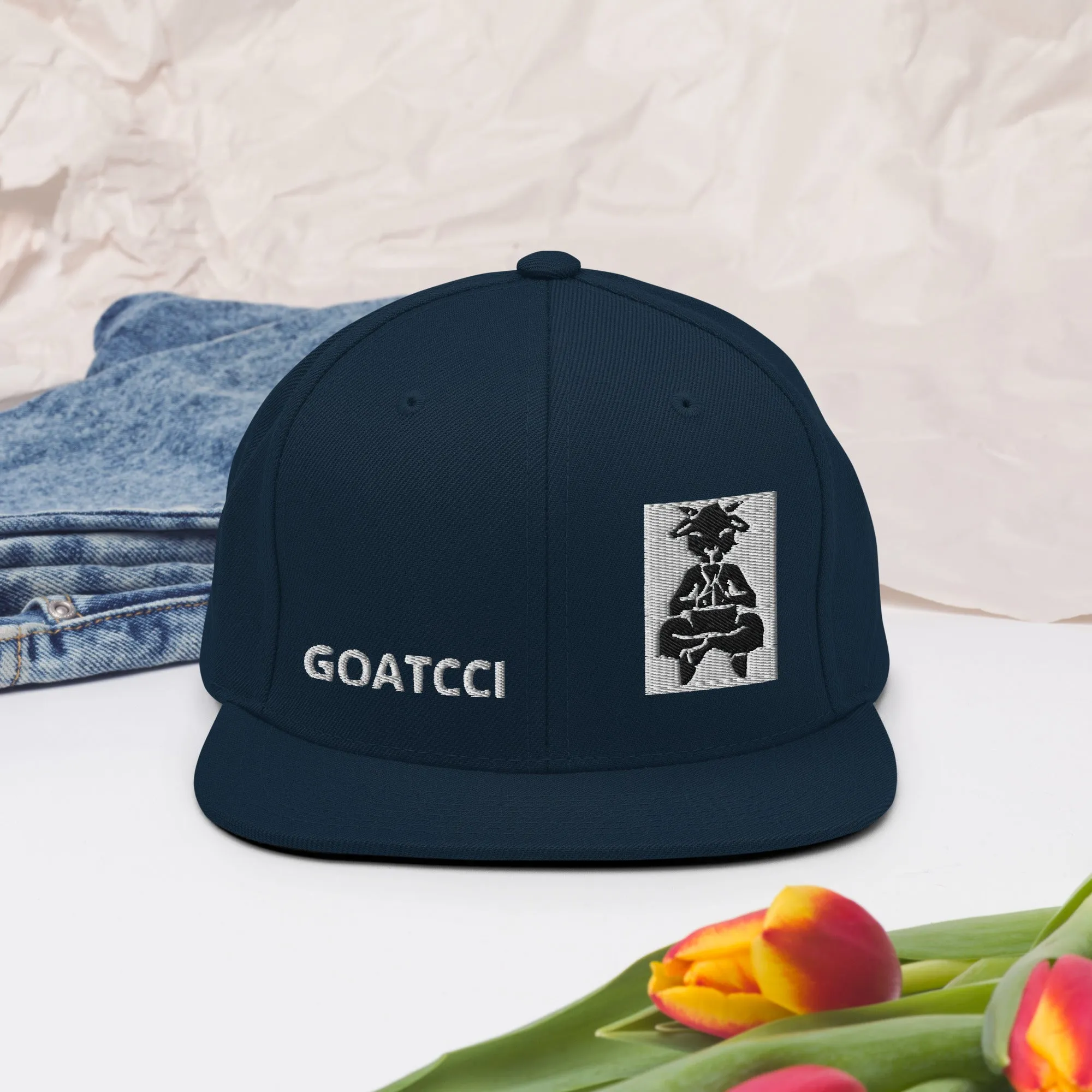 Snapback Hat GOATCCI yoga- Serenity & Style