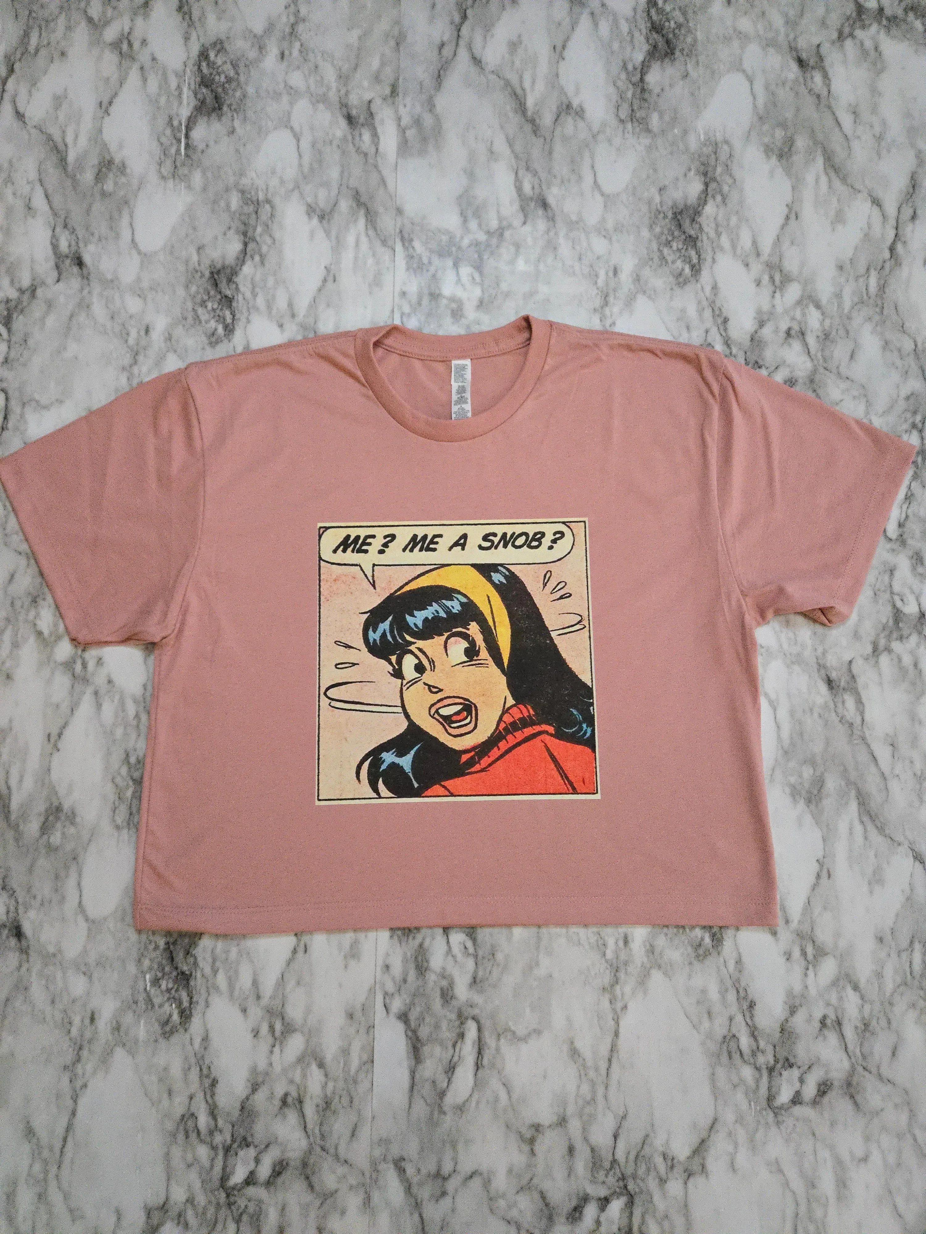 Snob Crop T-Shirt
