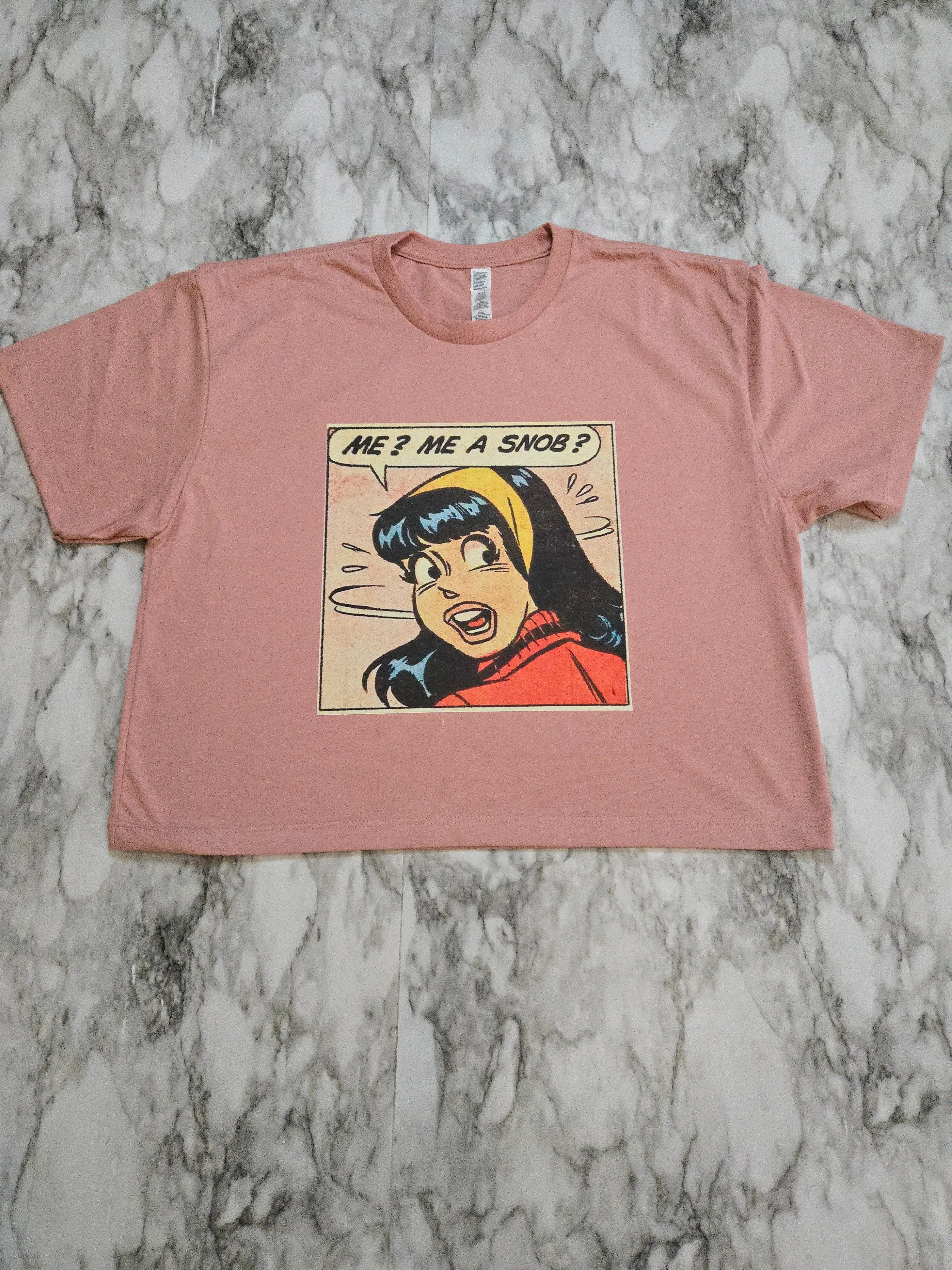 Snob Crop T-Shirt