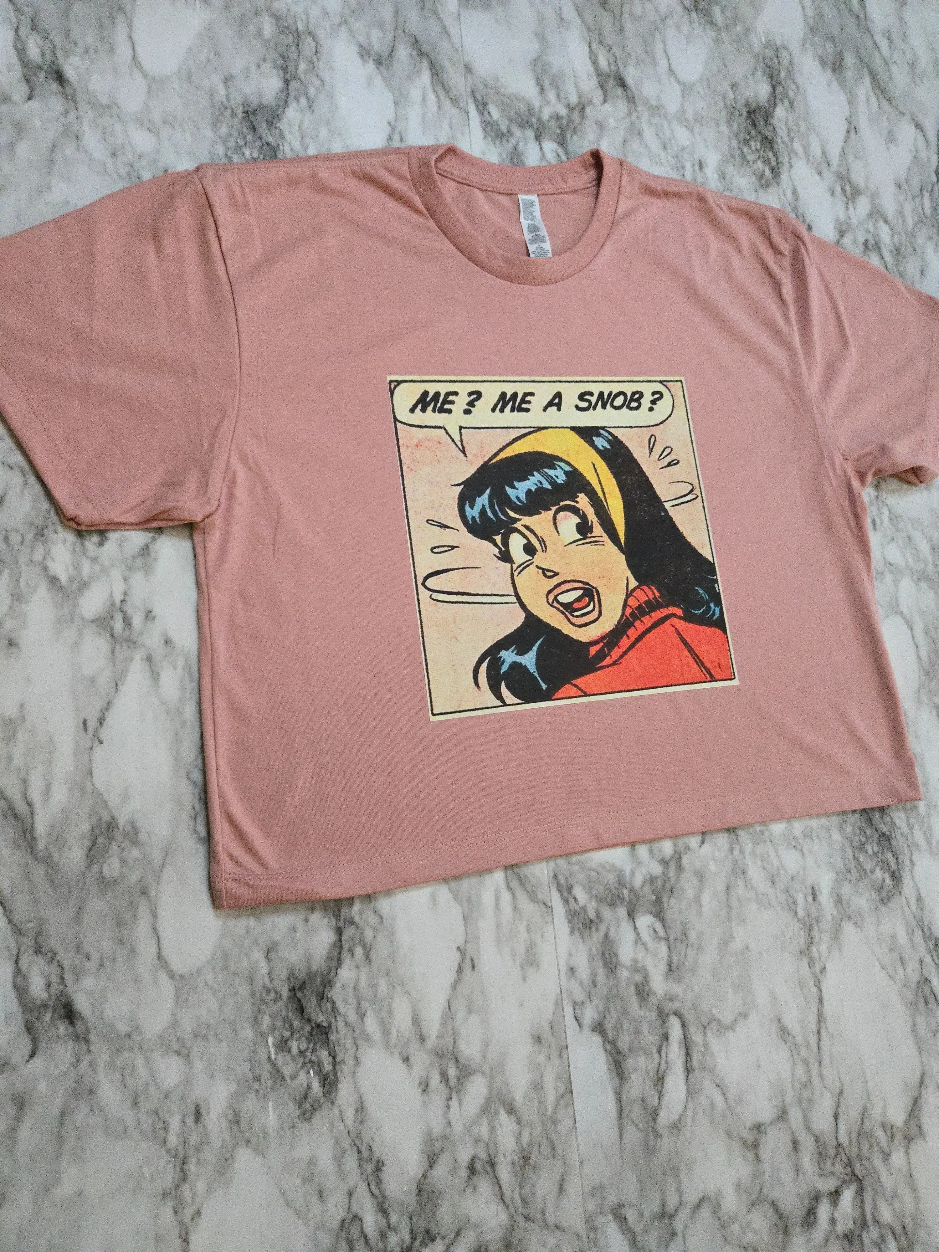 Snob Crop T-Shirt