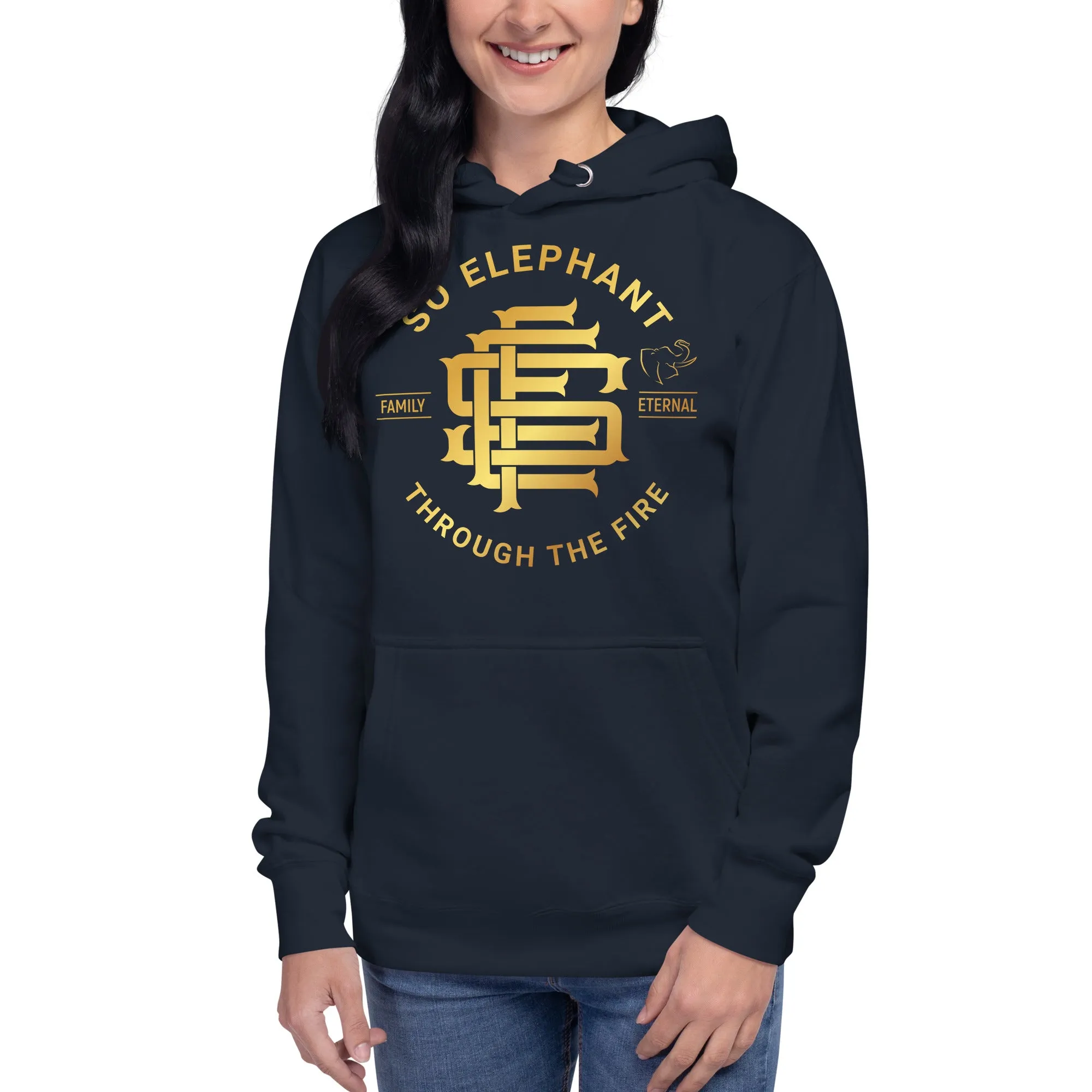 So Elephant Women's "THROUGH THE FIRE" Hoodie