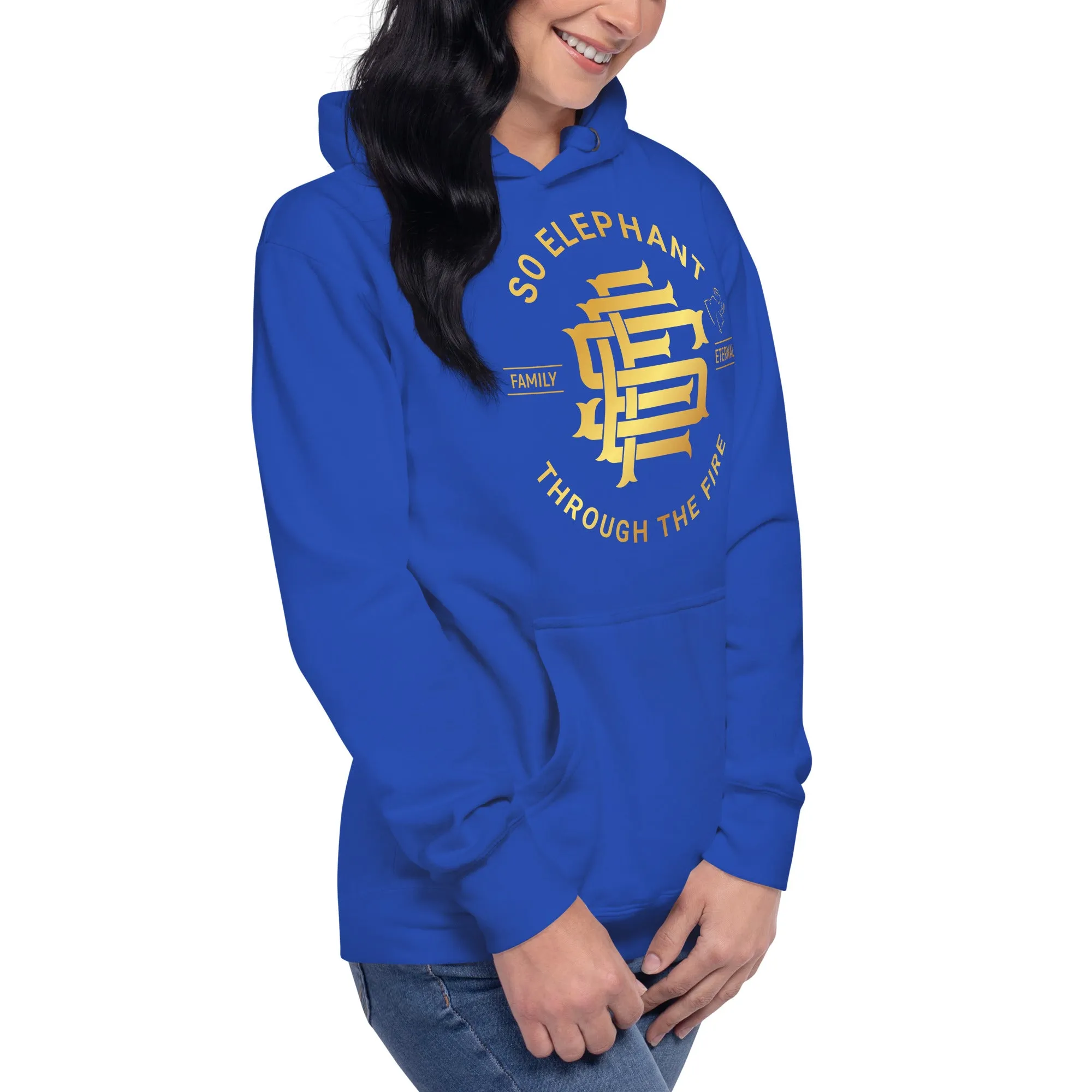 So Elephant Women's "THROUGH THE FIRE" Hoodie