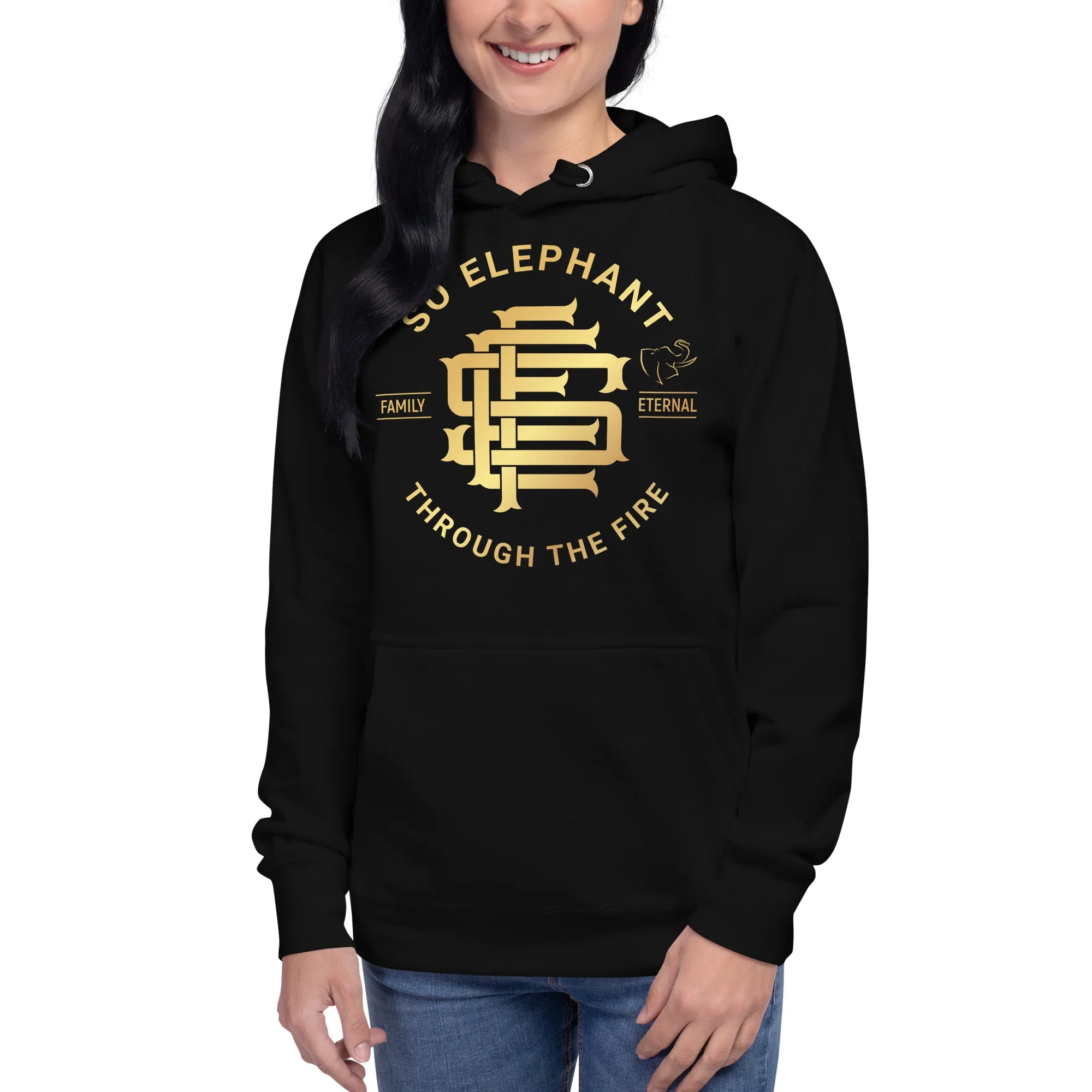 So Elephant Women's "THROUGH THE FIRE" Hoodie