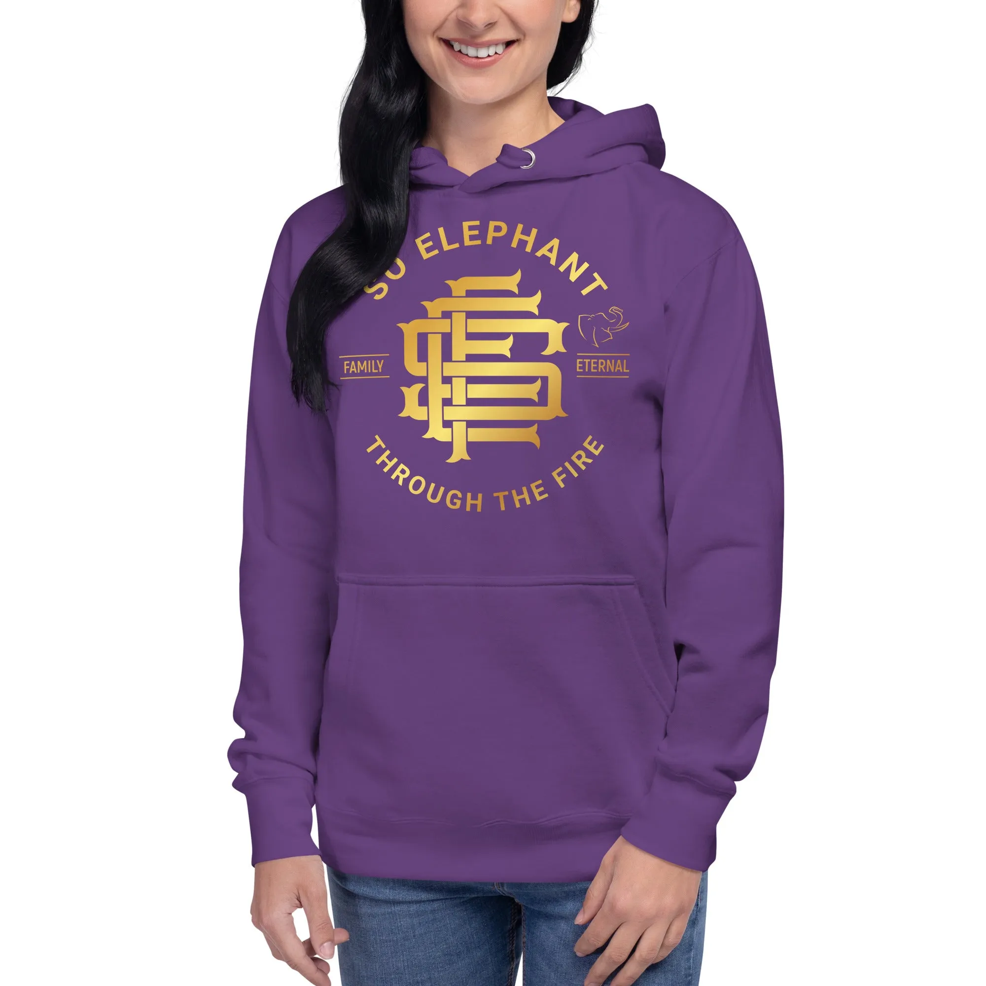 So Elephant Women's "THROUGH THE FIRE" Hoodie