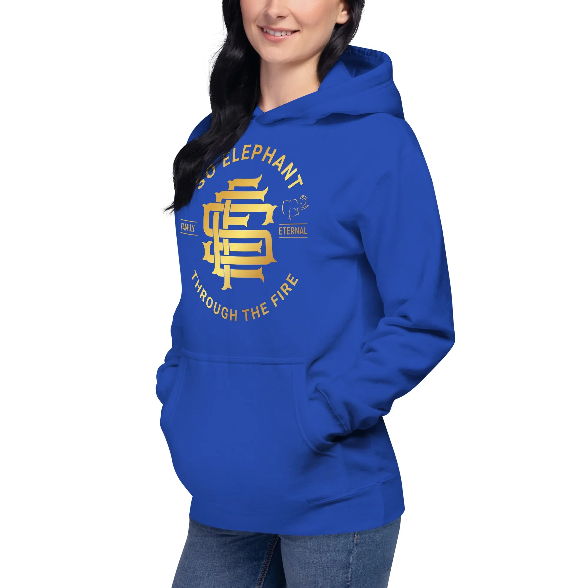 So Elephant Women's "THROUGH THE FIRE" Hoodie