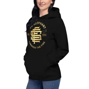 So Elephant Women's "THROUGH THE FIRE" Hoodie