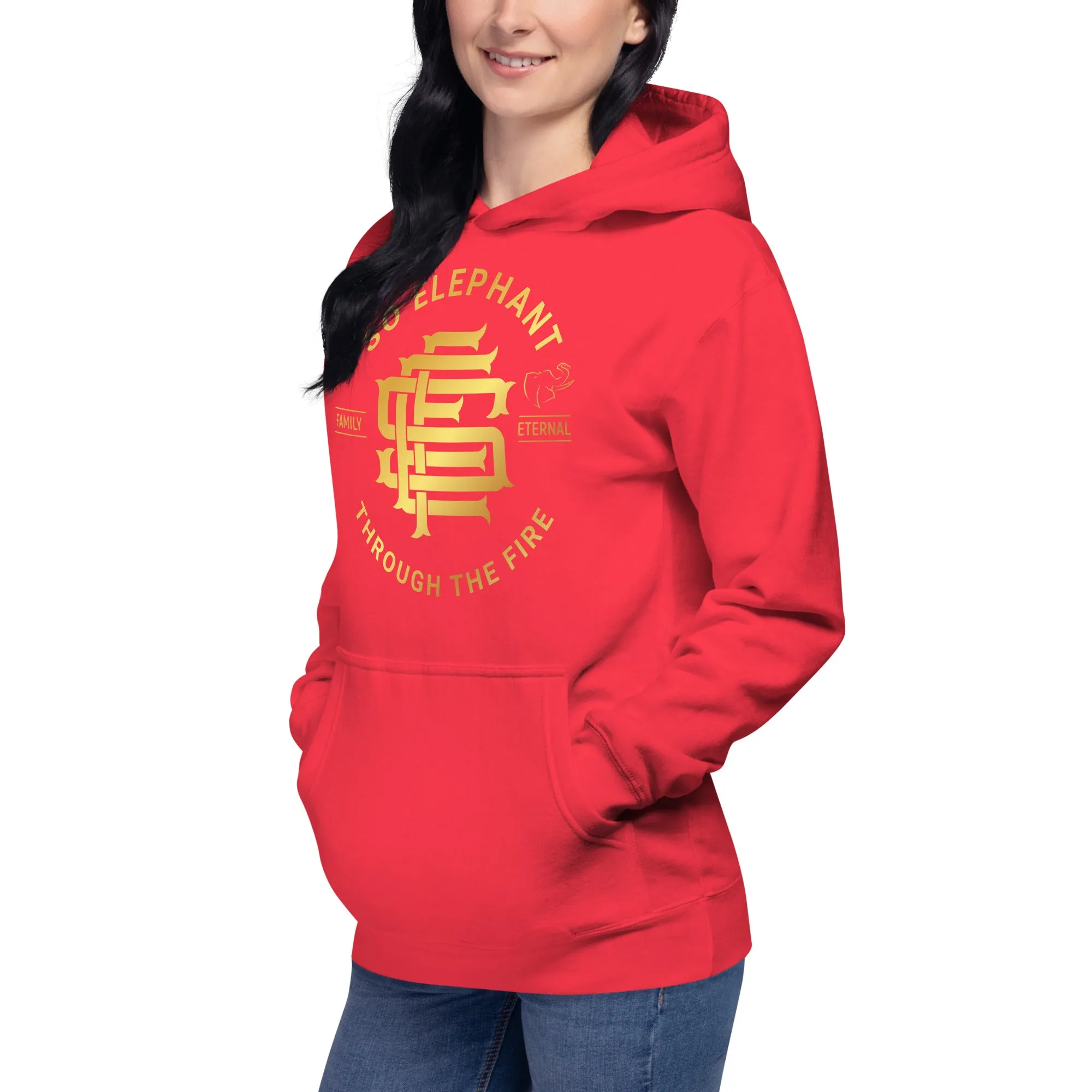 So Elephant Women's "THROUGH THE FIRE" Hoodie