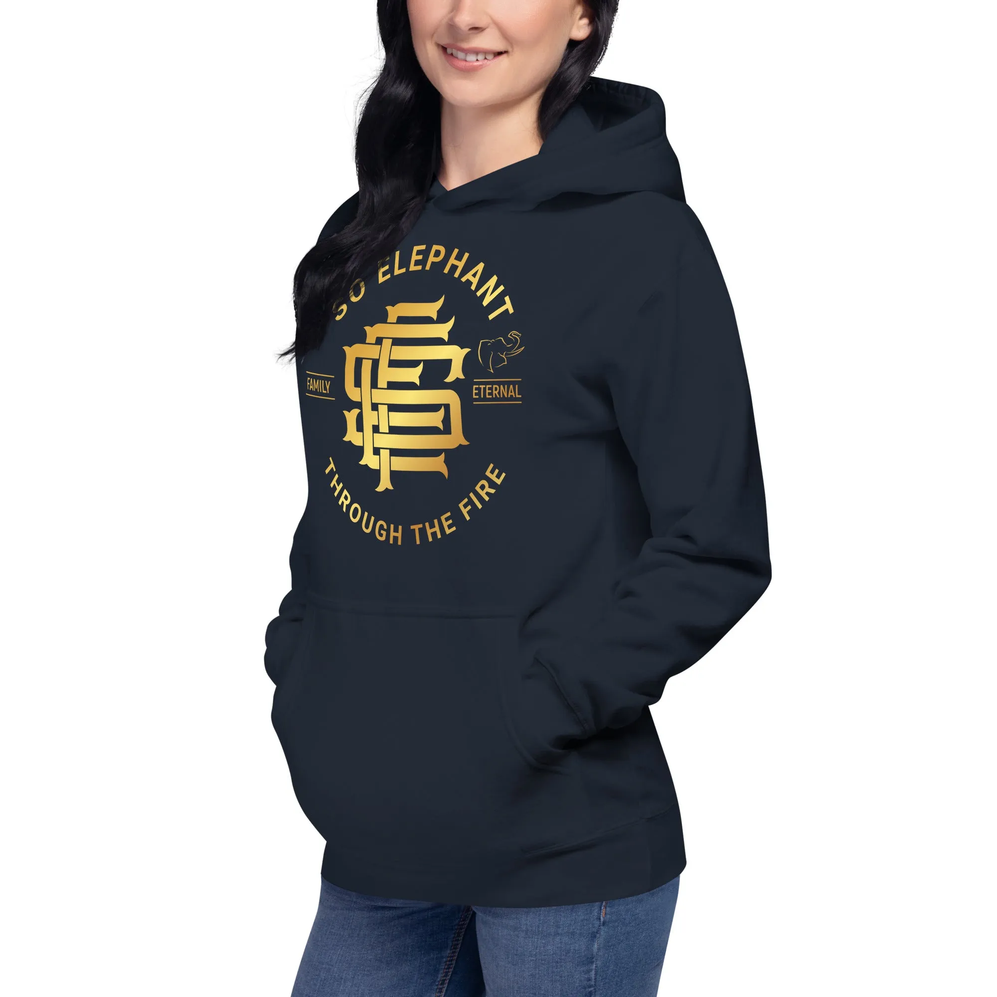 So Elephant Women's "THROUGH THE FIRE" Hoodie