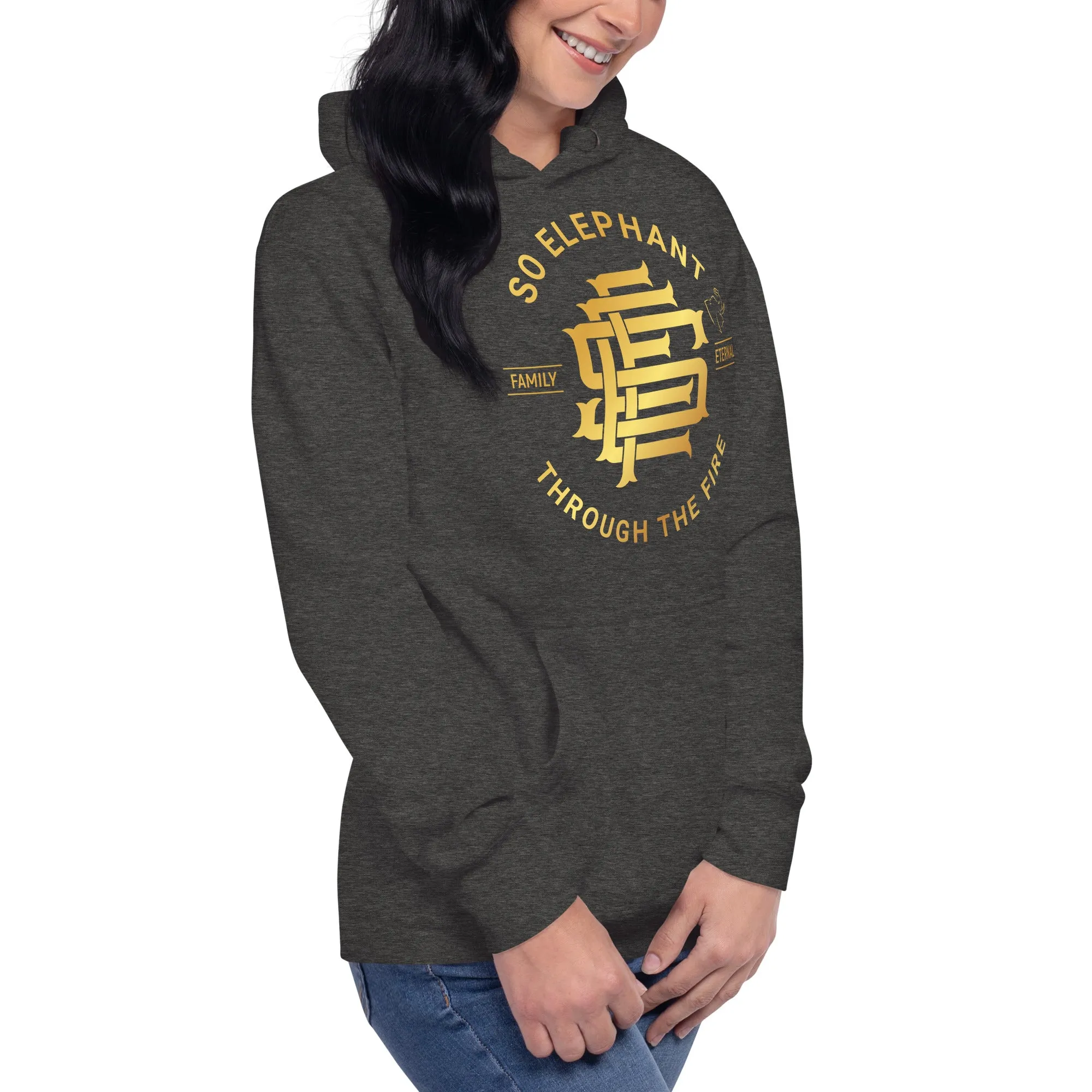 So Elephant Women's "THROUGH THE FIRE" Hoodie