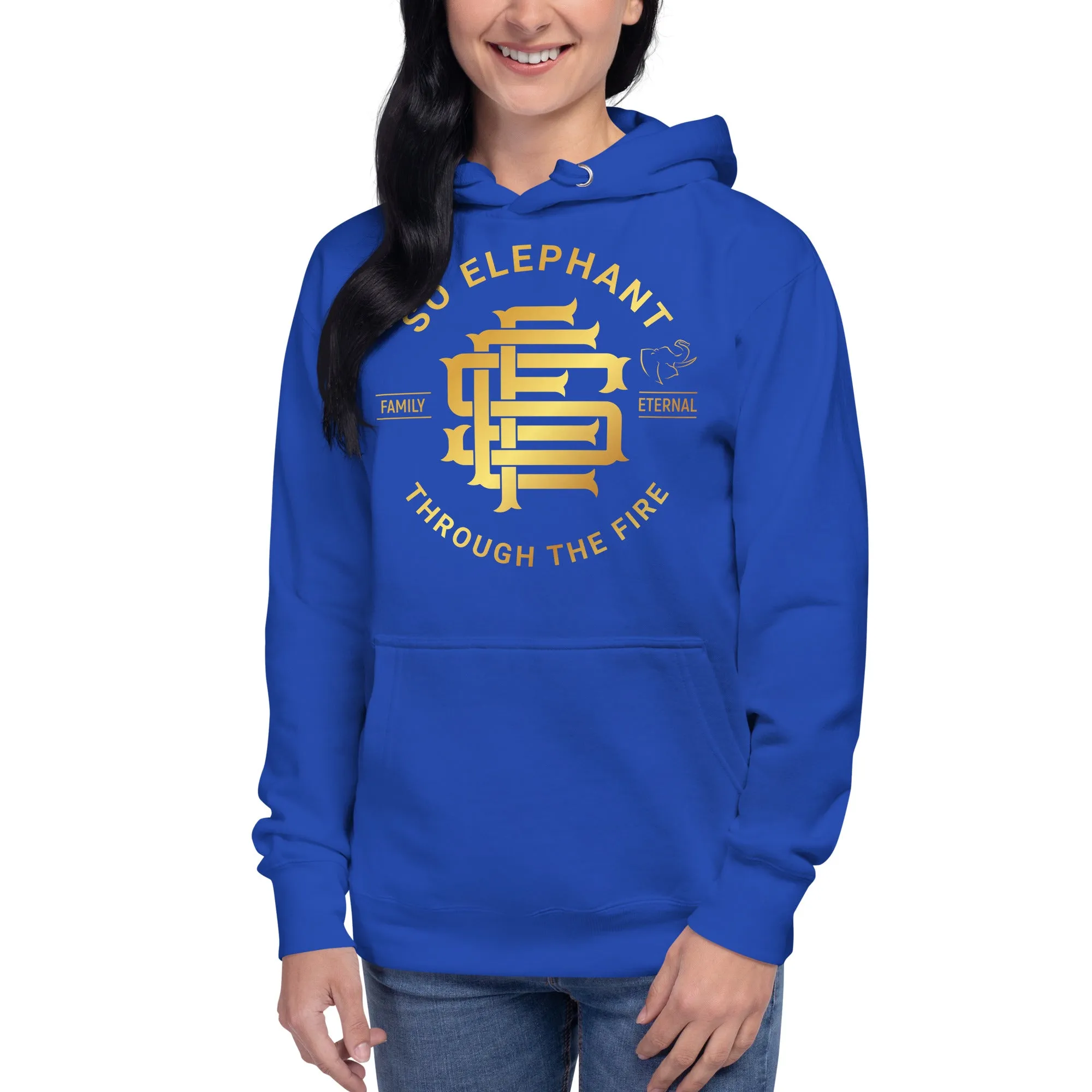 So Elephant Women's "THROUGH THE FIRE" Hoodie