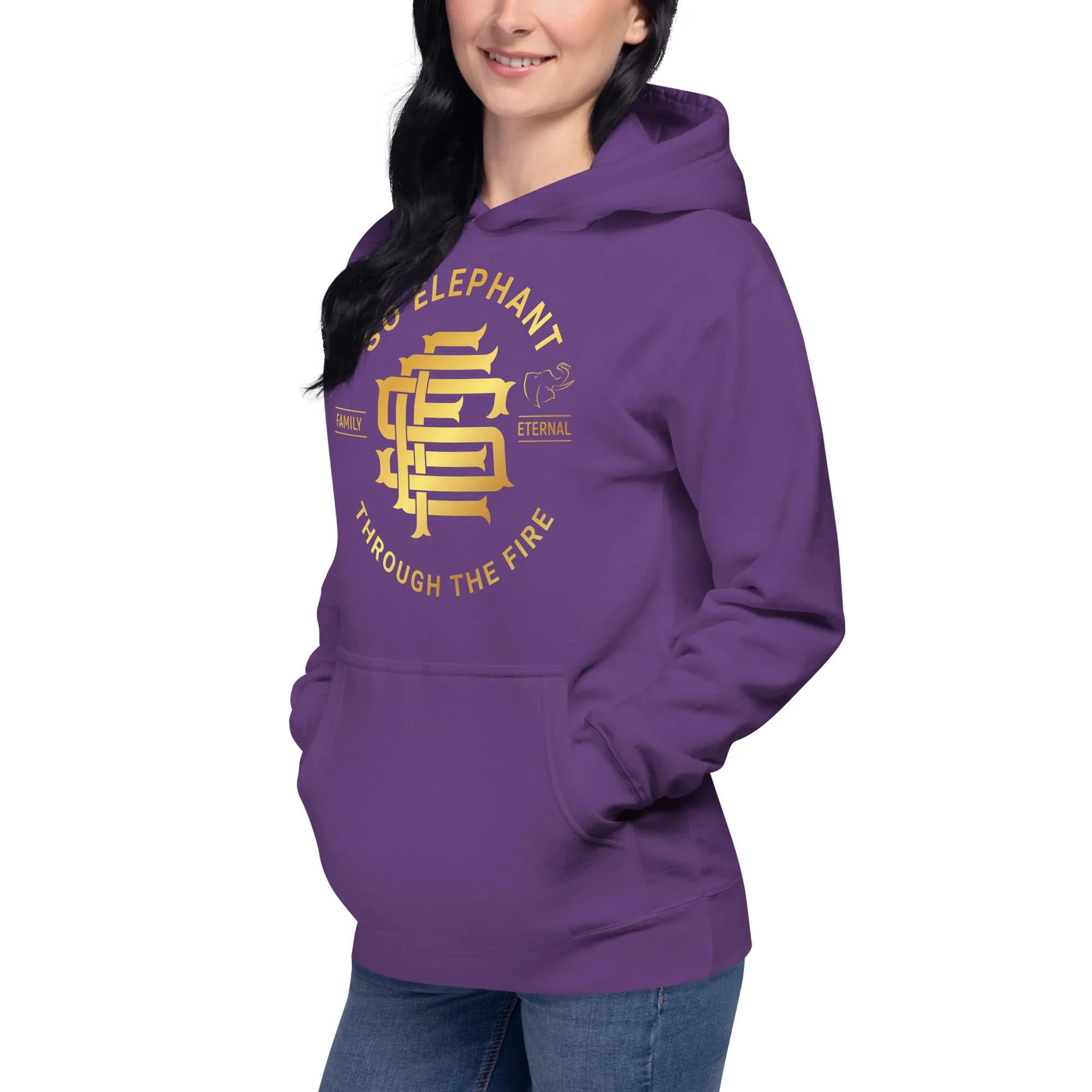 So Elephant Women's "THROUGH THE FIRE" Hoodie