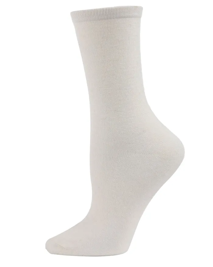 Solid Flat-Knit Cashmere