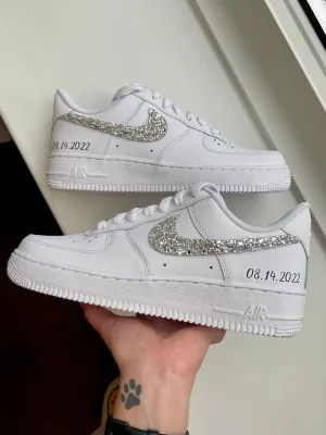 'Sparkle & Glow' Nike AF1 (Women's)