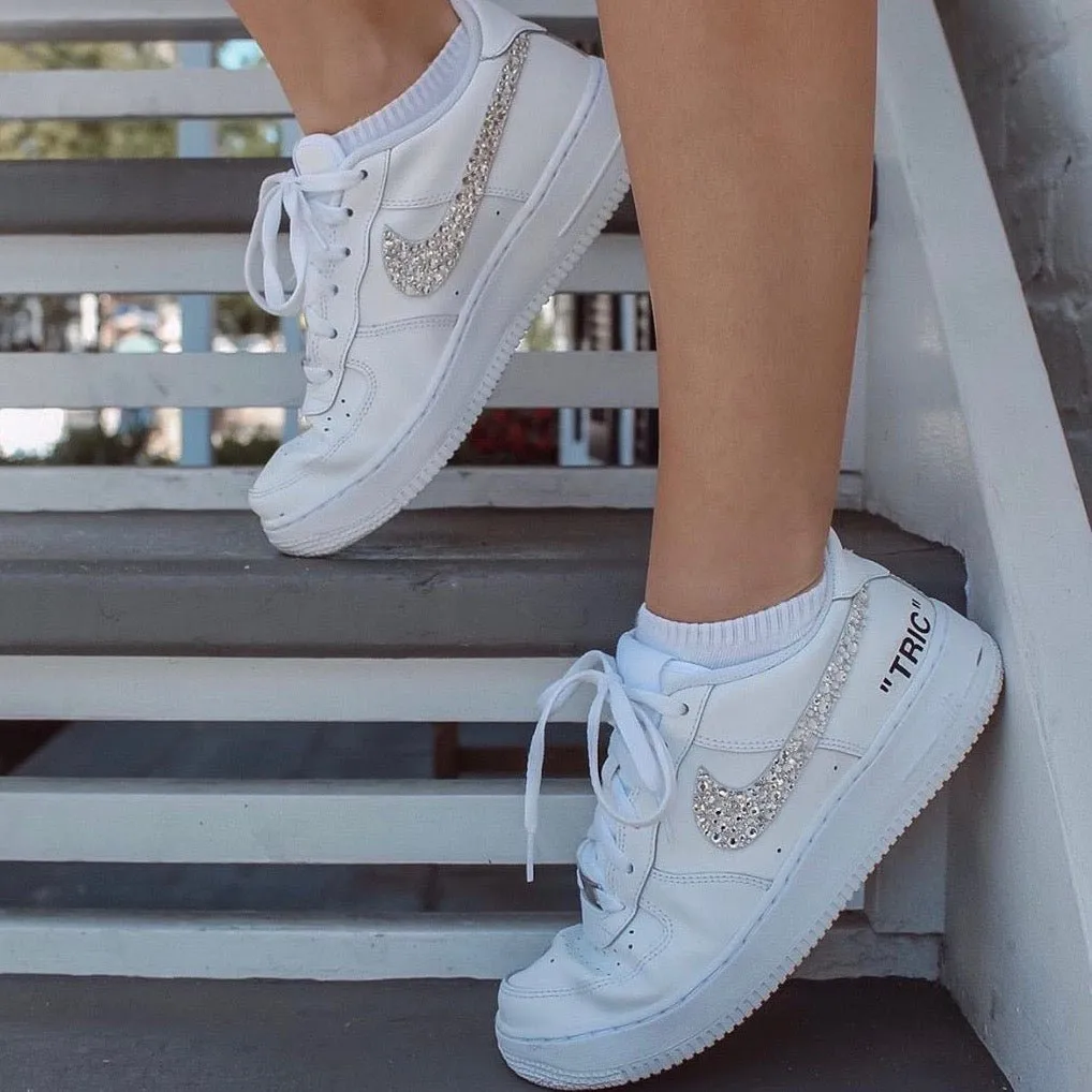 'Sparkle & Glow' Nike AF1 (Women's)