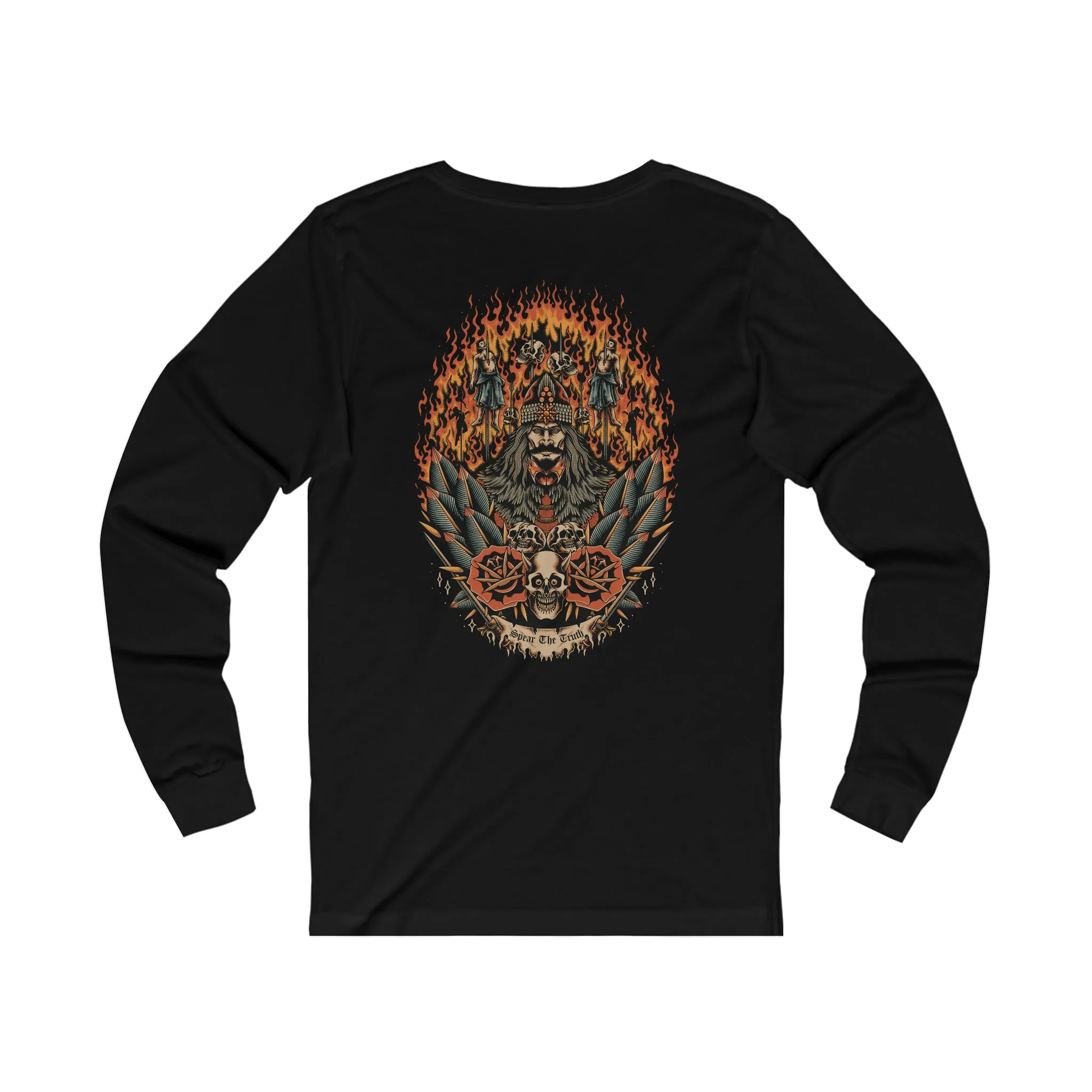Spear the Truth (Vlad the Impaler) Unisex Jersey Long Sleeve Tee