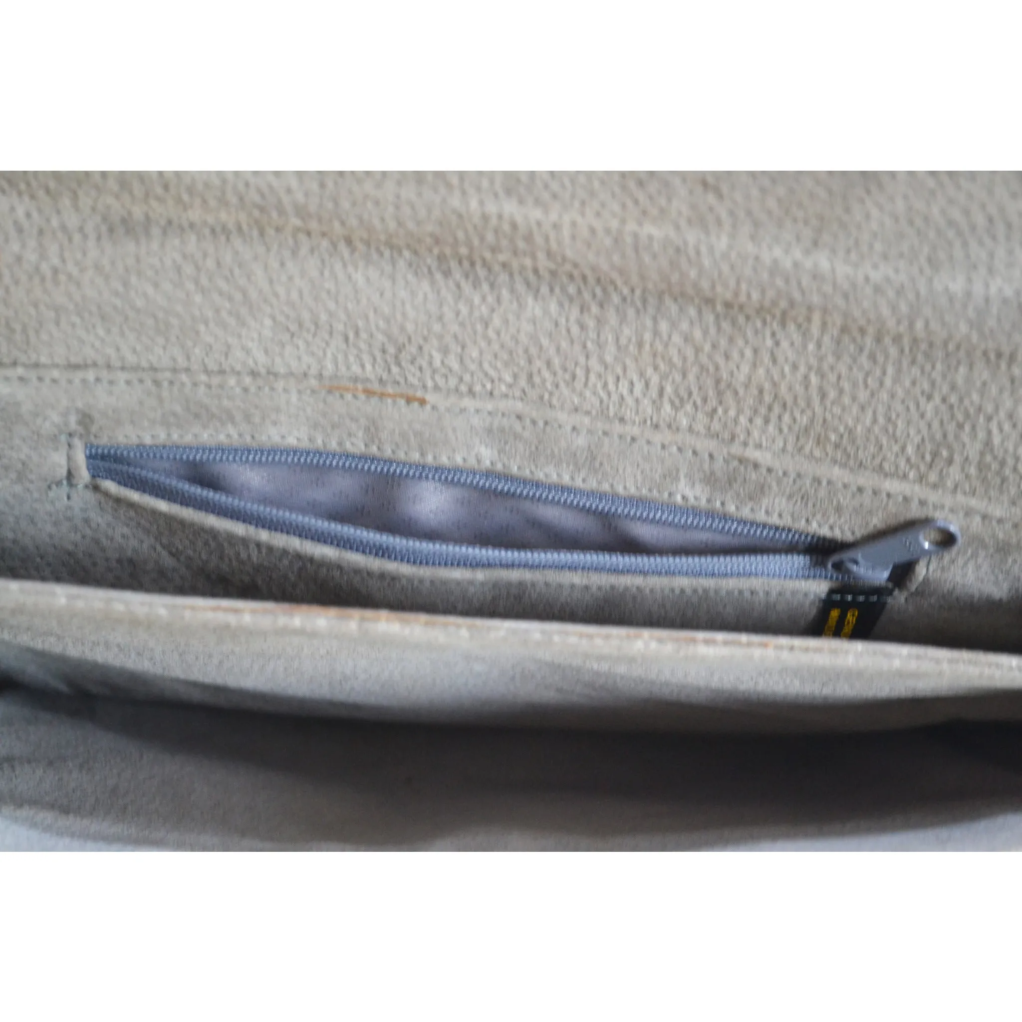 Speckled Grey Eel Skin Purse
