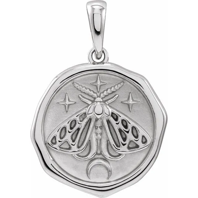 Spirit Animal Pendant - Wolf, Moth or Dragon