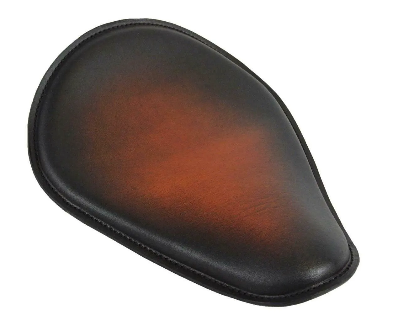 Spring Seat Chopper Harley Sportster 11x14" Smooth Antique Brown SunBur Leather