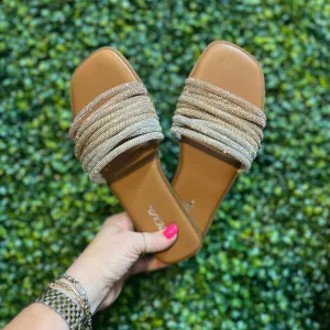 Stable Sandals - Multi Gold