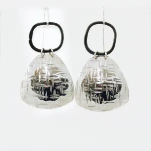Sterling Silver Spoon Earrings