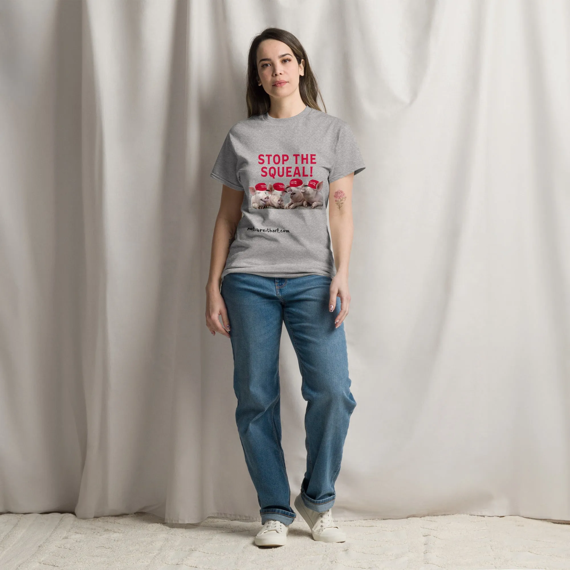 Stop the Squeal Unisex classic tee