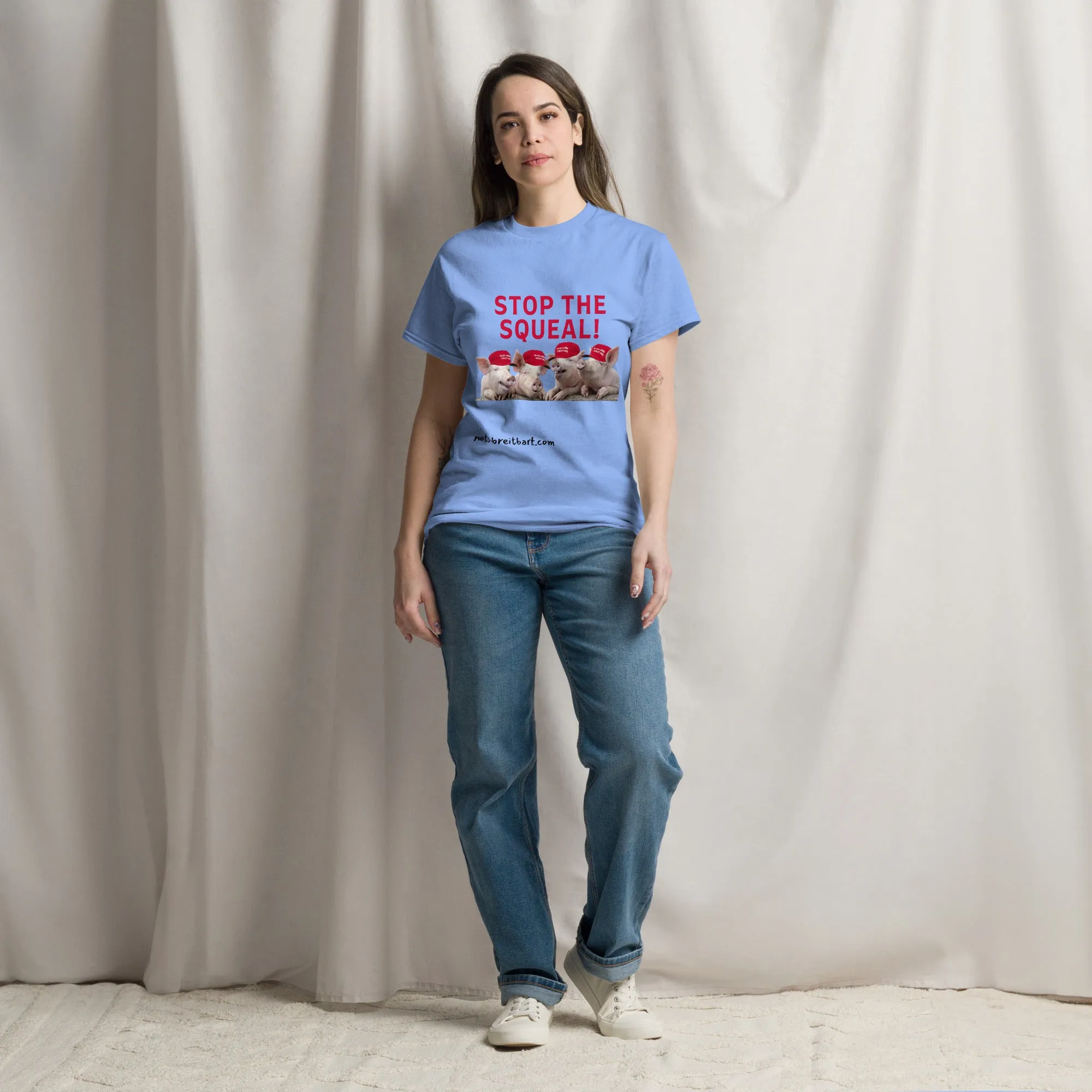 Stop the Squeal Unisex classic tee