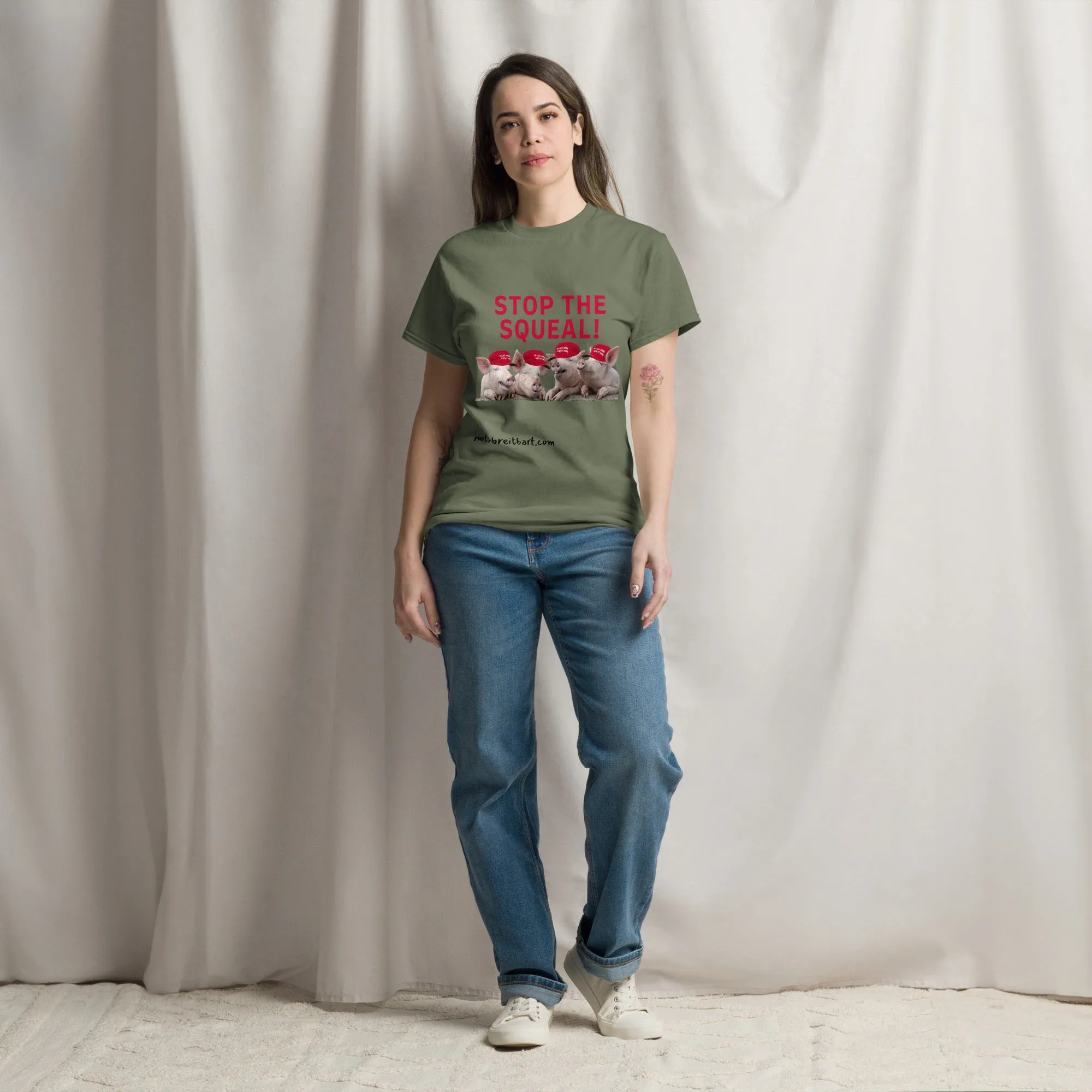Stop the Squeal Unisex classic tee