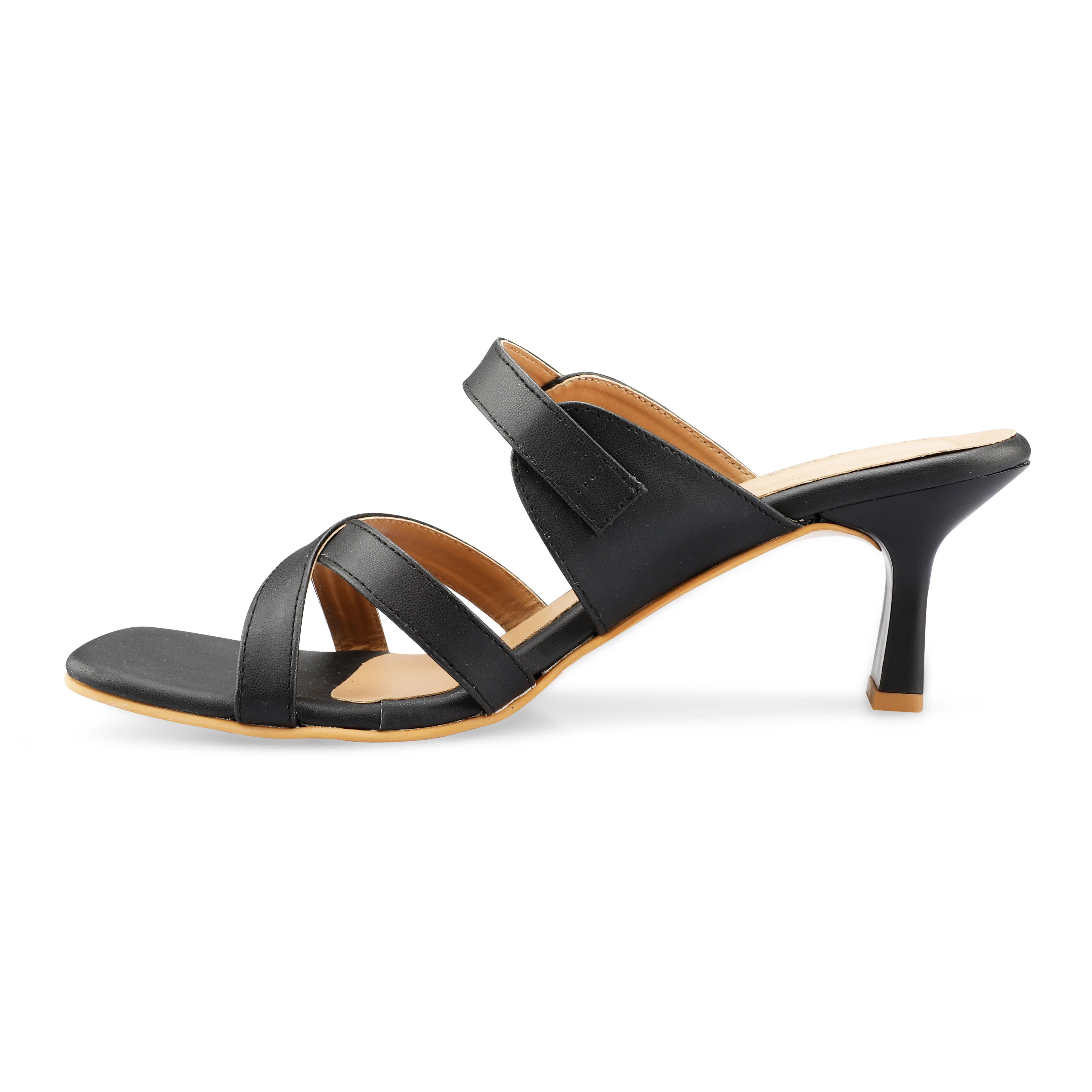Strap Buckle Heel
