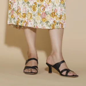 Strap Buckle Heel