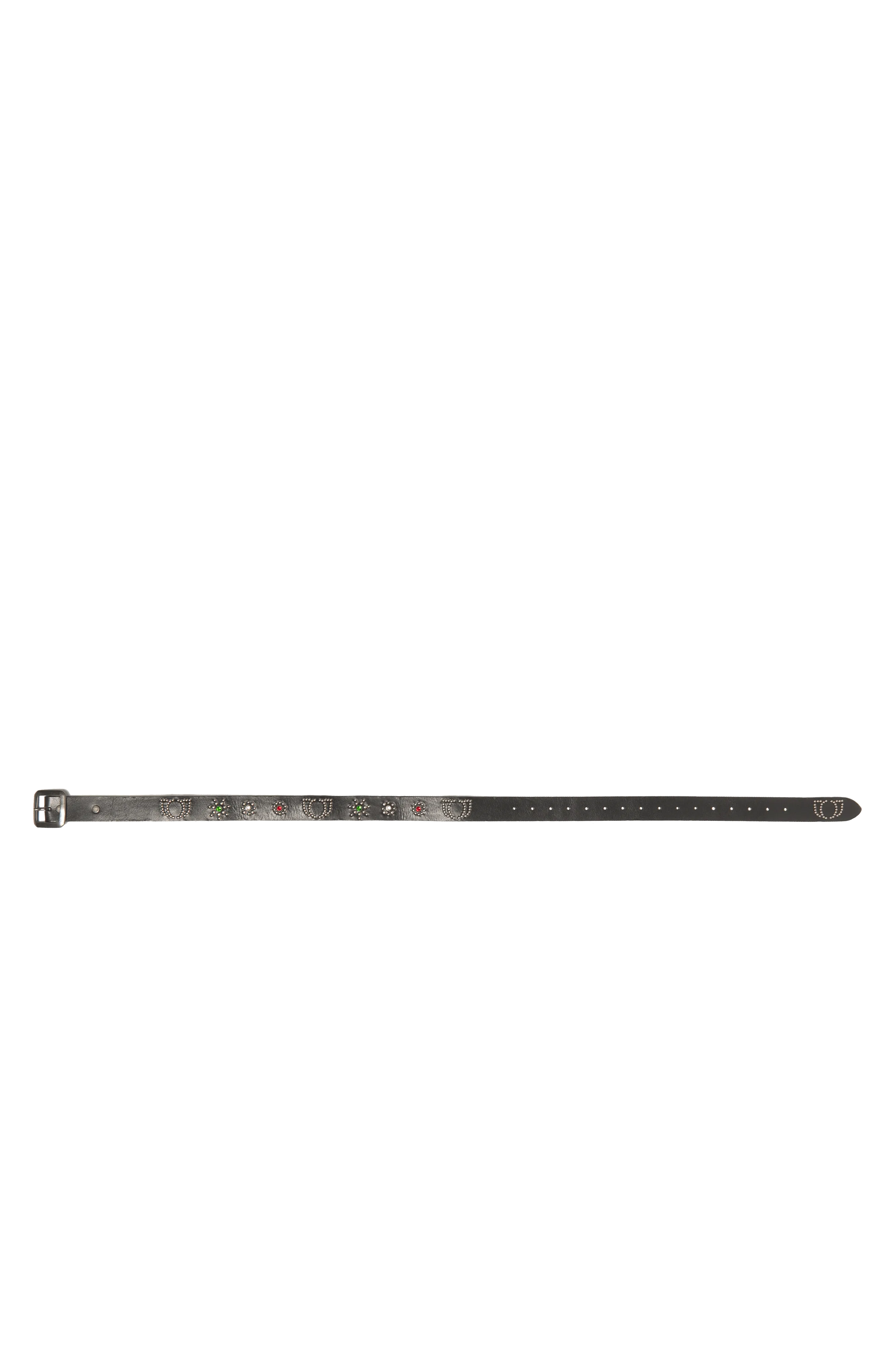 Studded Leather Belt x HTC