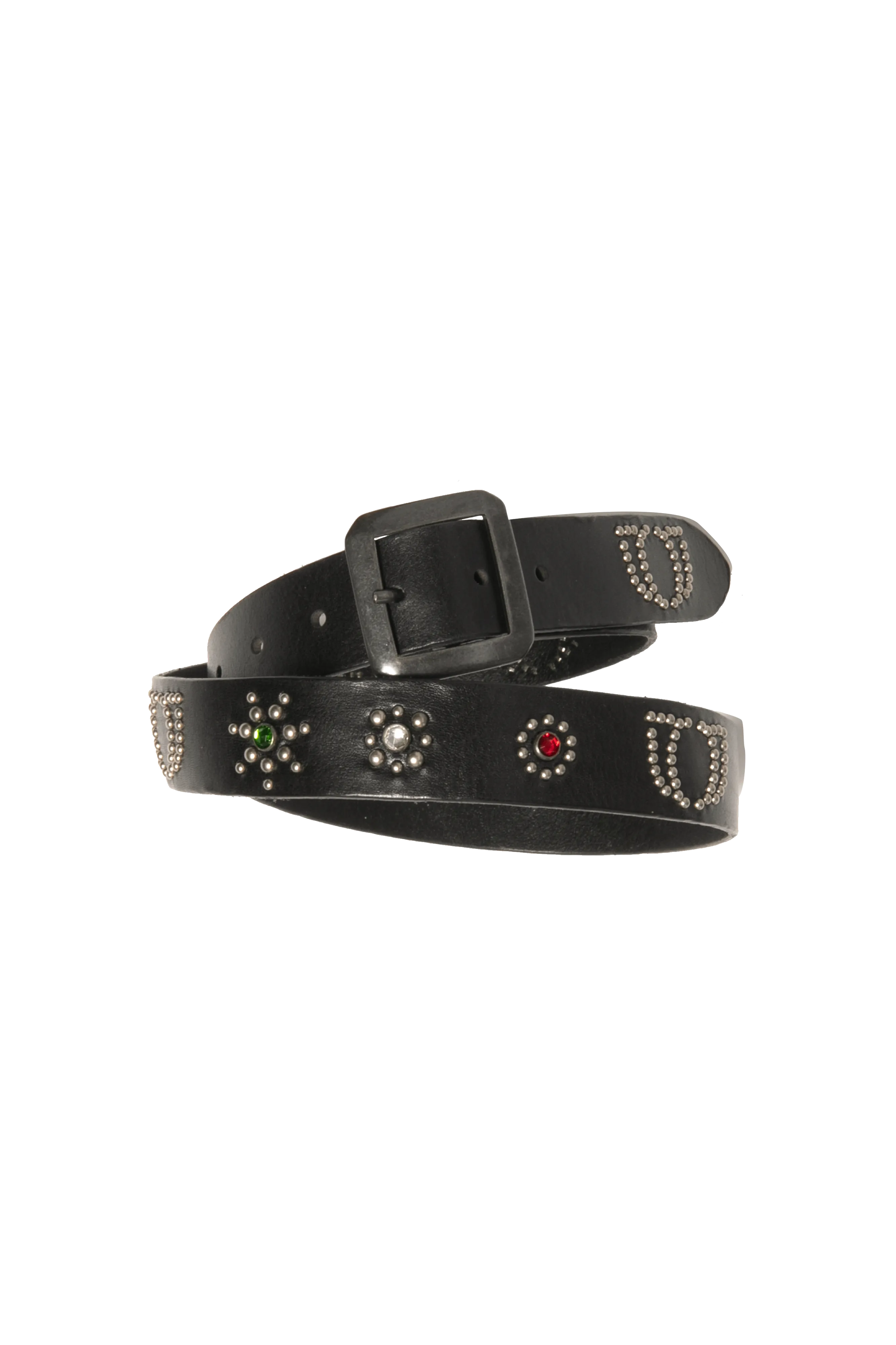 Studded Leather Belt x HTC