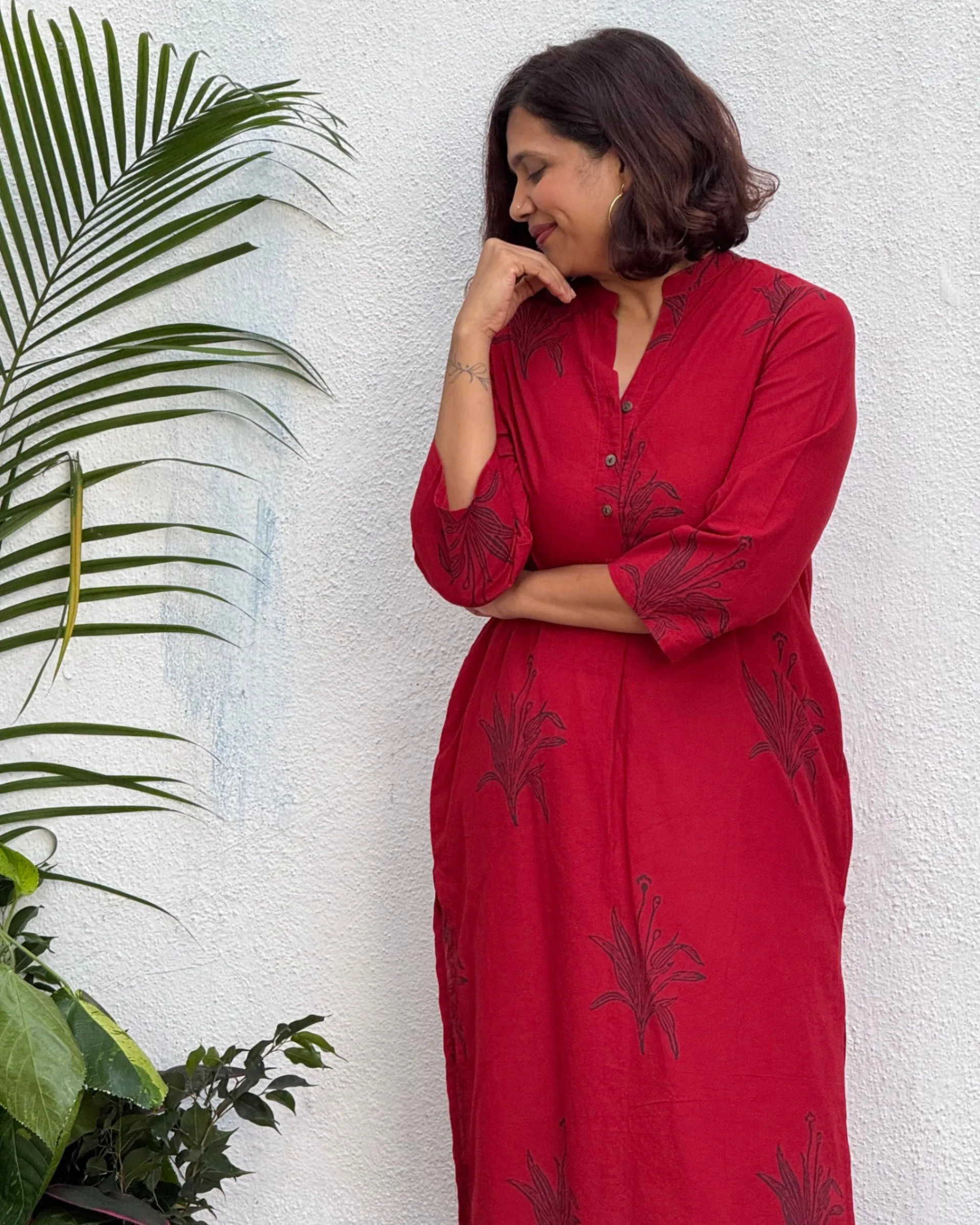 Sumona Block Printed Cotton Kurti