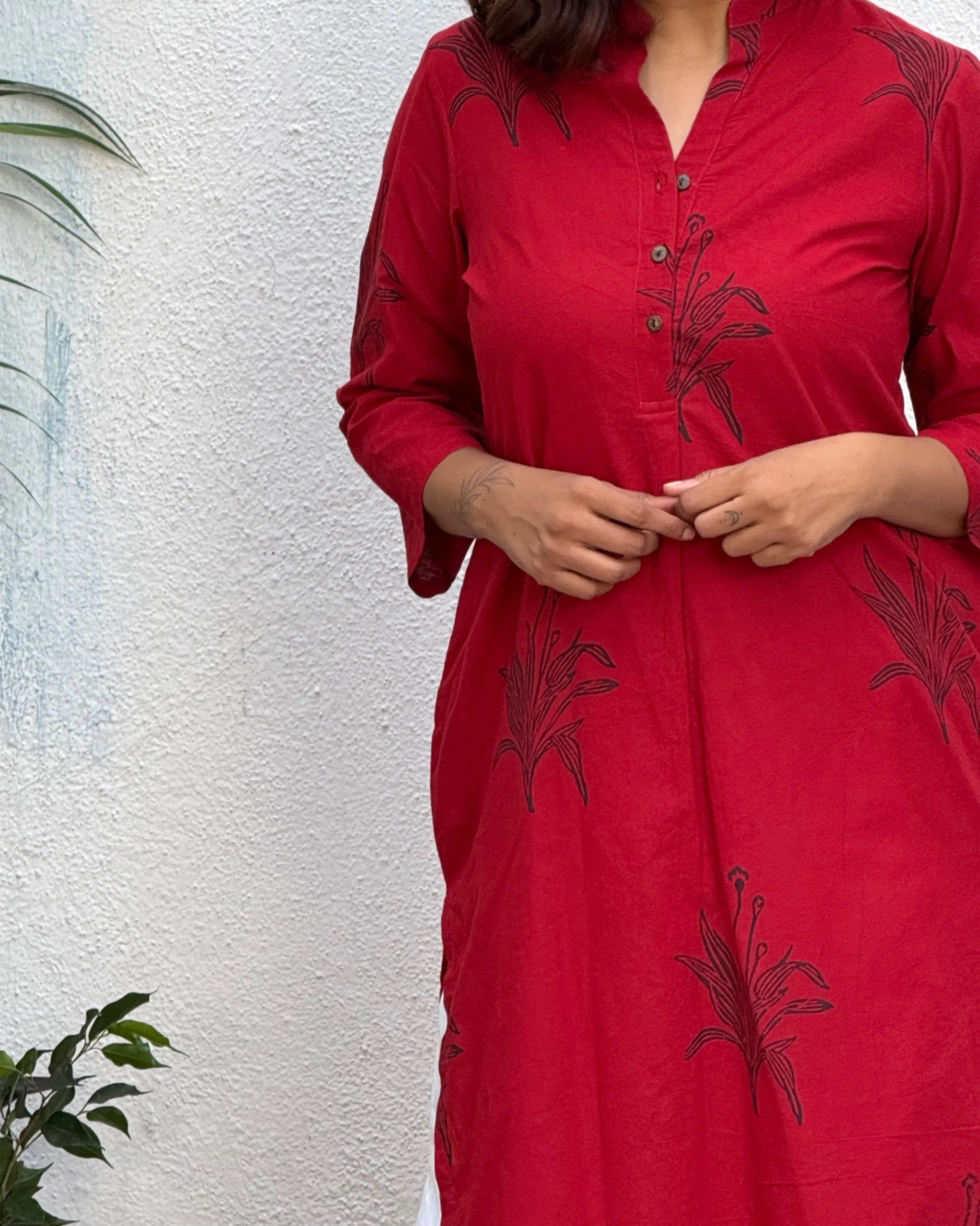 Sumona Block Printed Cotton Kurti