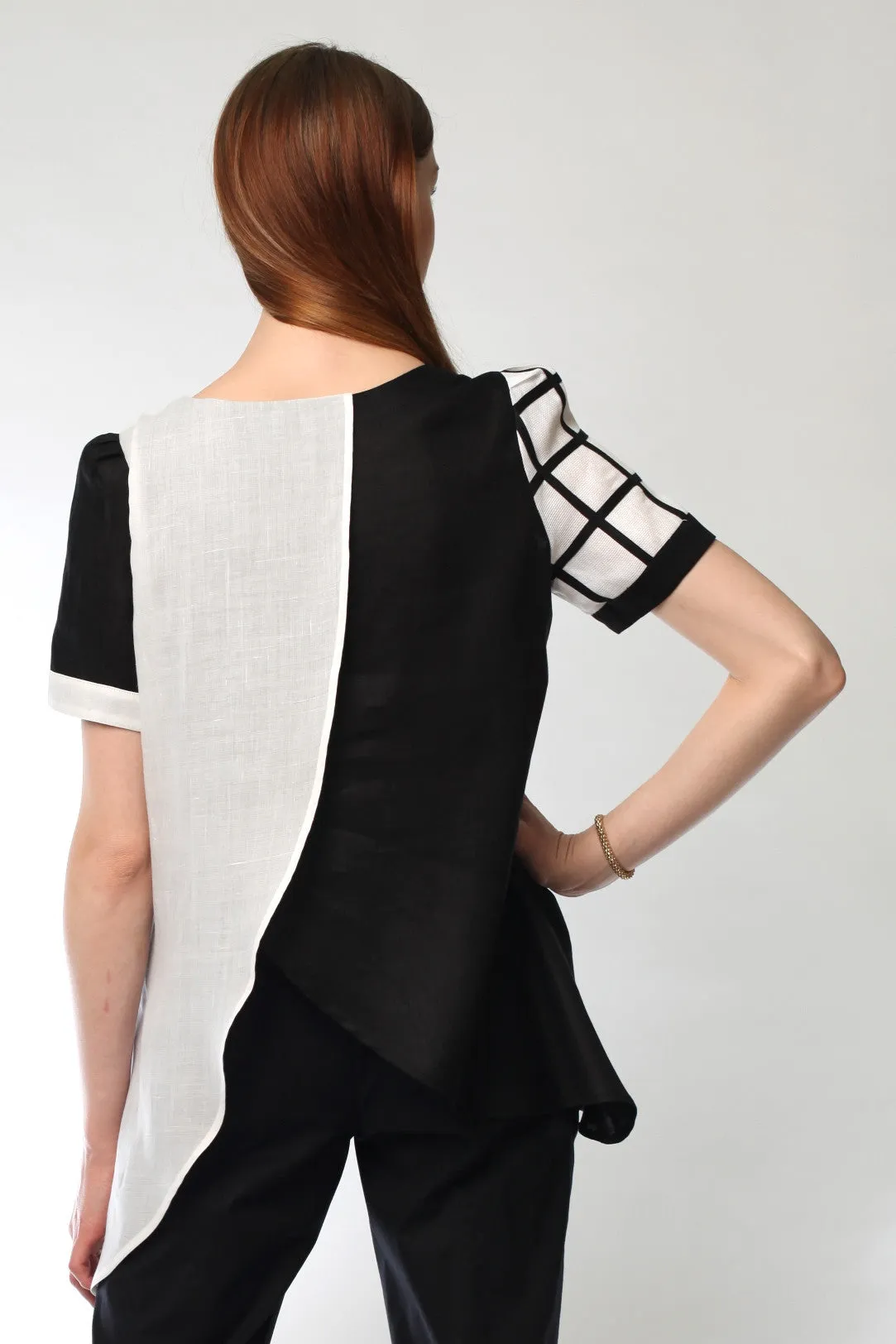 Surplice  Color Block Top Style # 1765