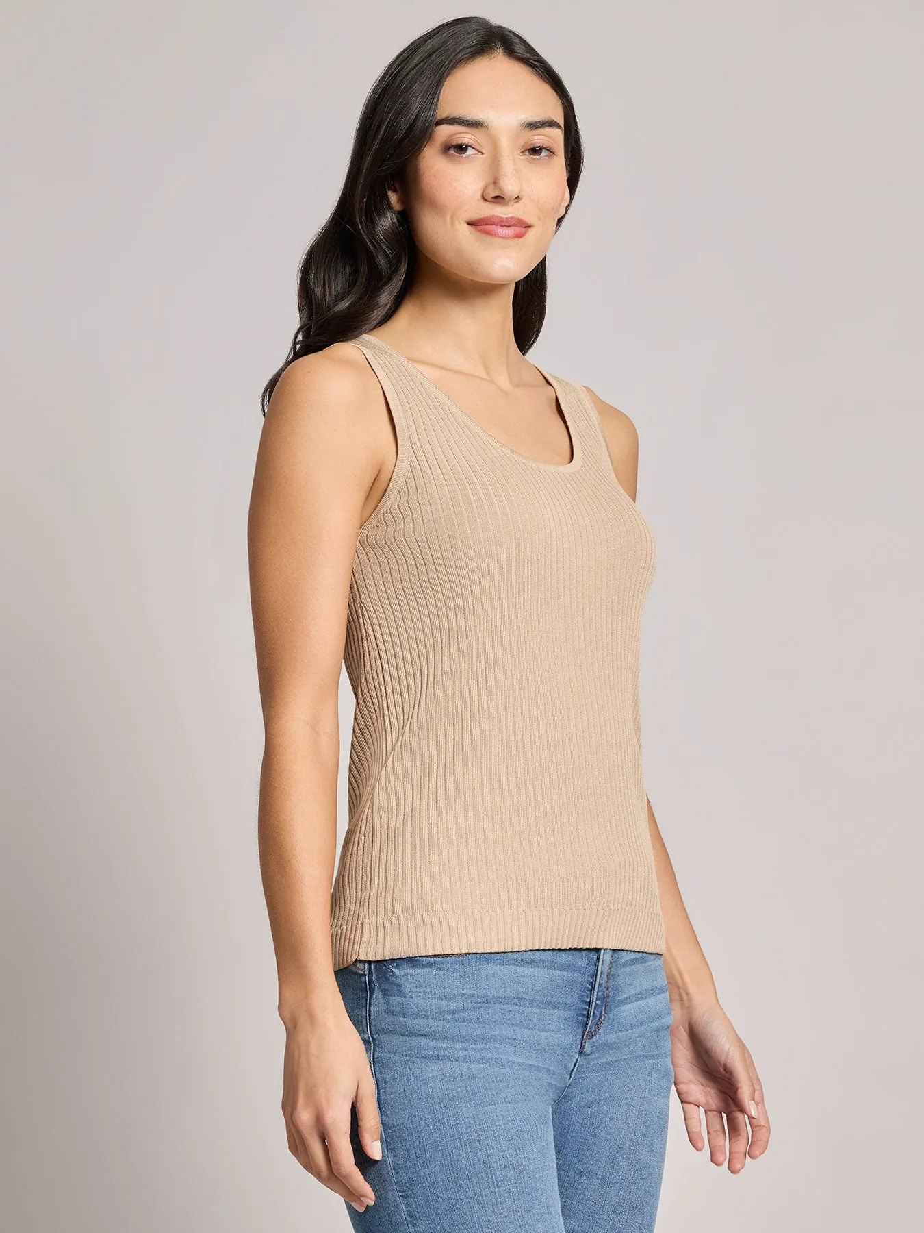 Sutton Scoop Neck Tank Top