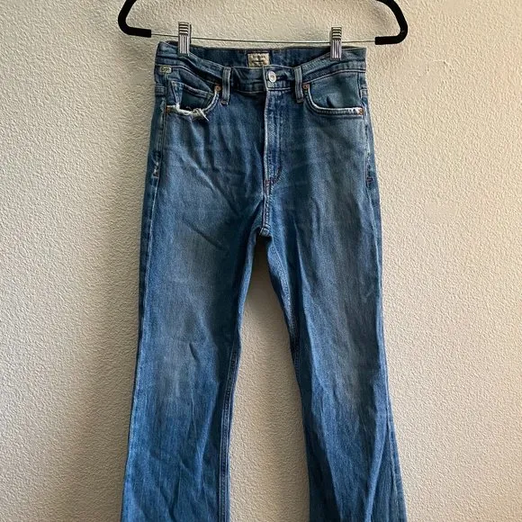 Tailyn Mid-Rise Flare Jeans Citizens of Humanity Premium Vintage 25 x 28 $258