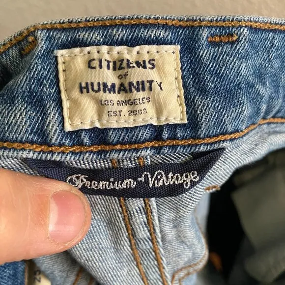 Tailyn Mid-Rise Flare Jeans Citizens of Humanity Premium Vintage 25 x 28 $258