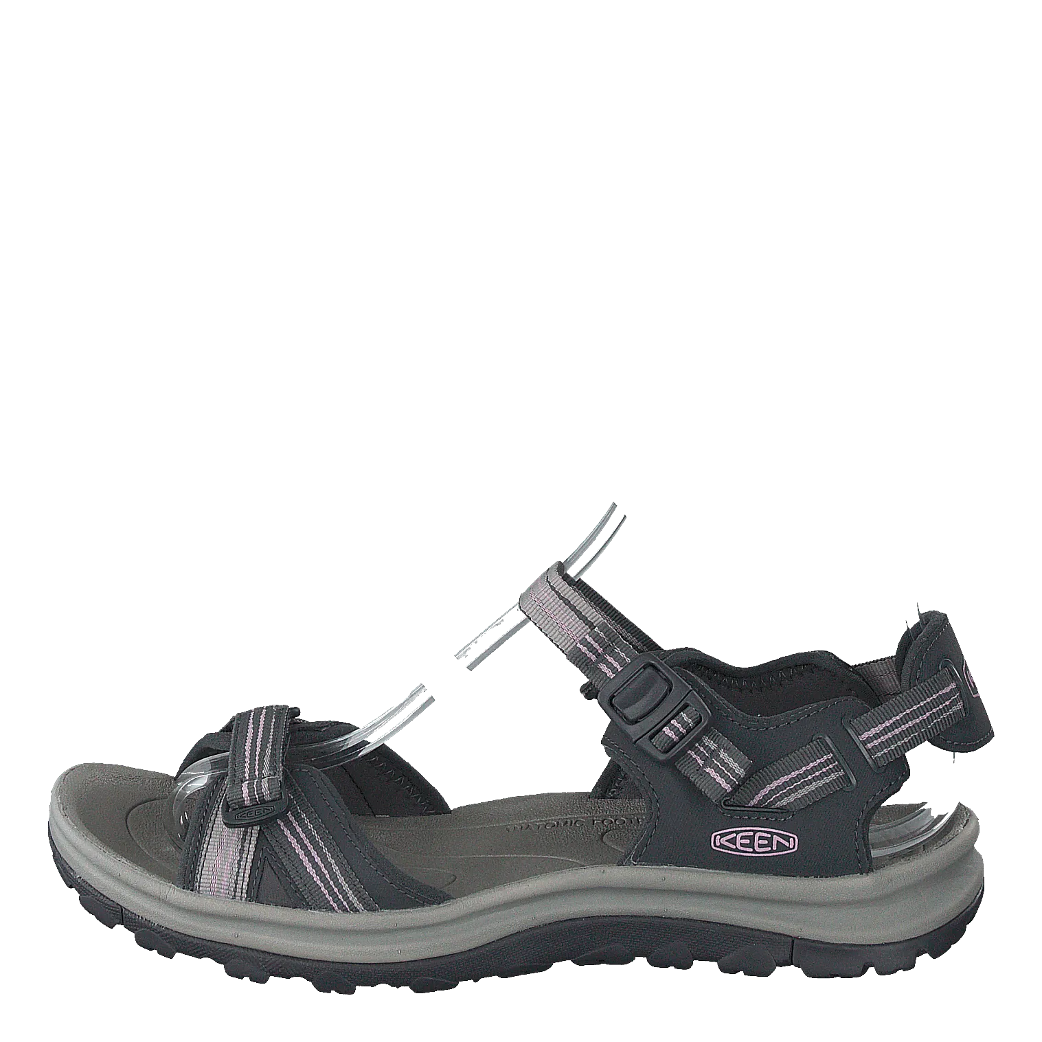Terradora Ii Open Toe Sandal Dark Grey/dawn Pink