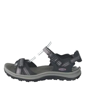 Terradora Ii Open Toe Sandal Dark Grey/dawn Pink