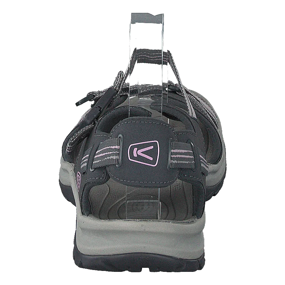 Terradora Ii Open Toe Sandal Dark Grey/dawn Pink