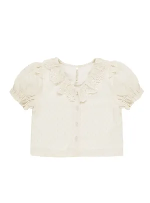 The Bella Blouse by Rylee   Cru - Natural - KIDS