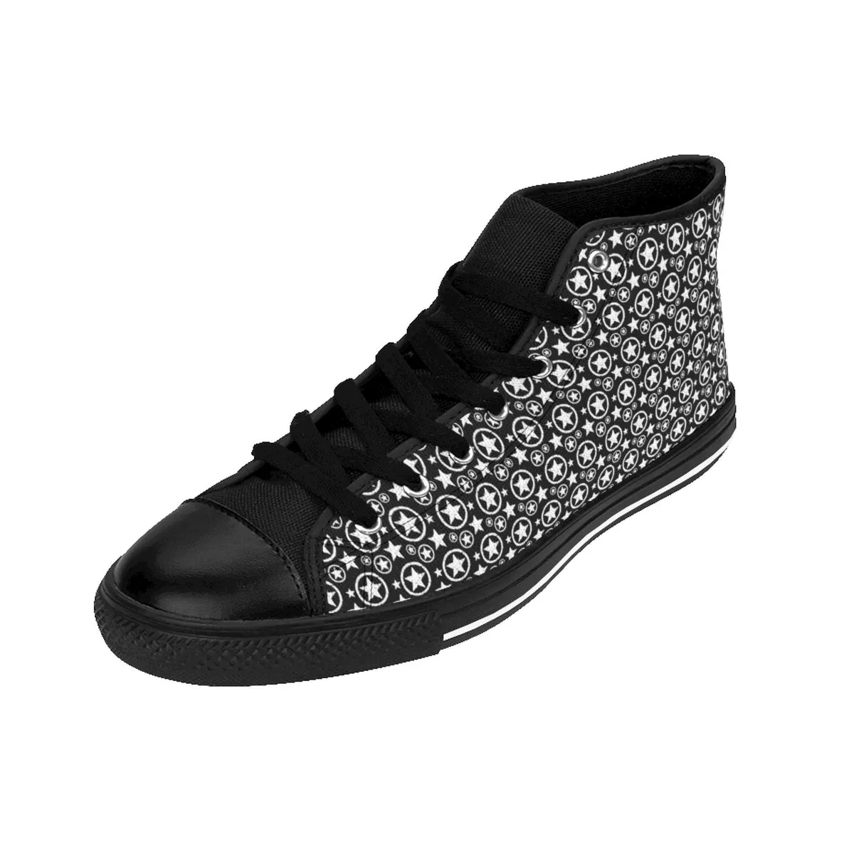 THE BLACK STAR <br>women's high-tops