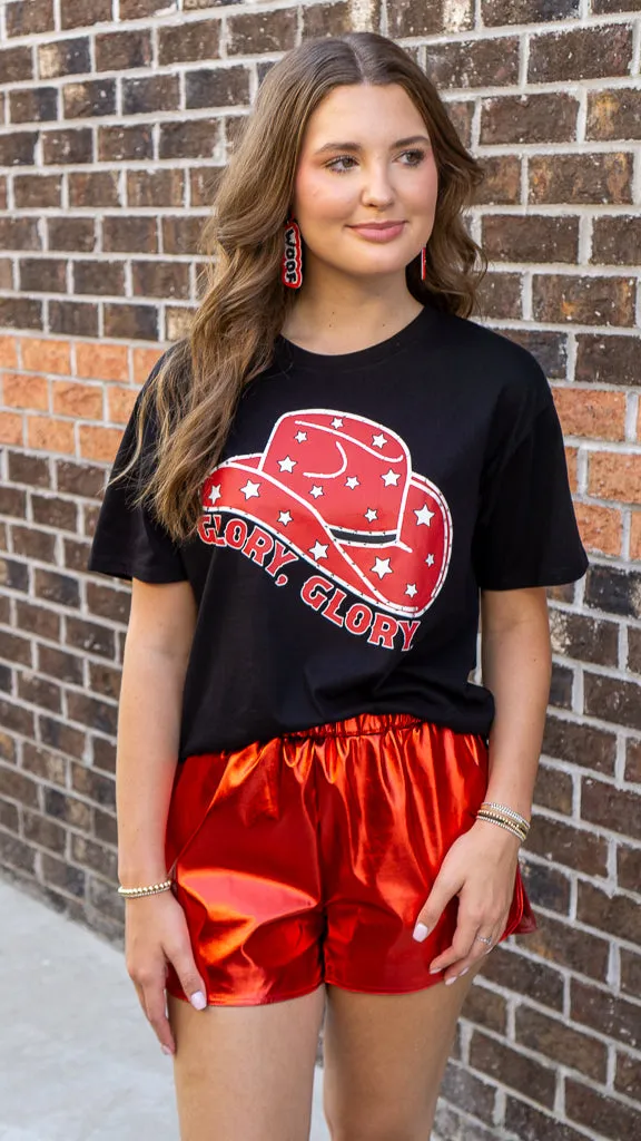 The Glory Glory Cowboy Hat Boyfriend Tee