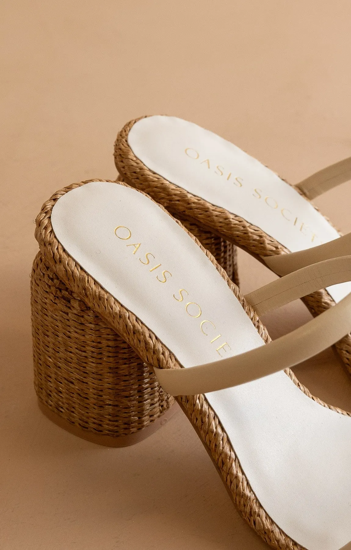 The Margaret - Rattan Heels